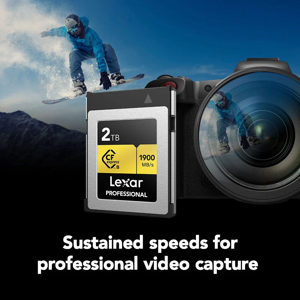 Lexar 2TB Professional CFexpress Type B Card GOLD Series - Image 4