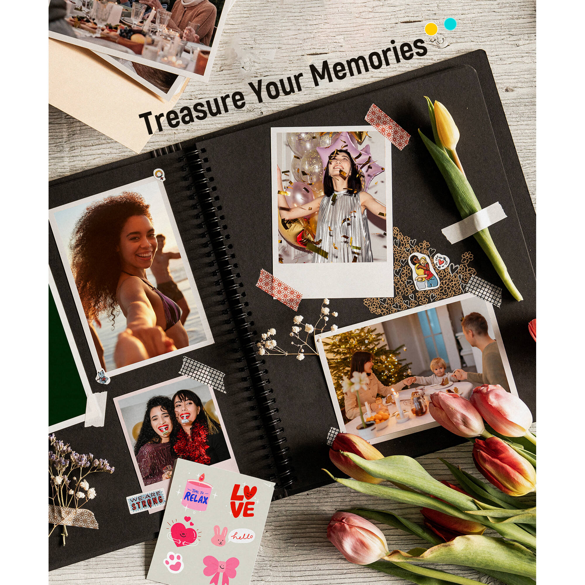 Liene PixCut S1 Photo Paper with 2 Ink Cartridges (4 x 6", 72 Sheets) - Image 5