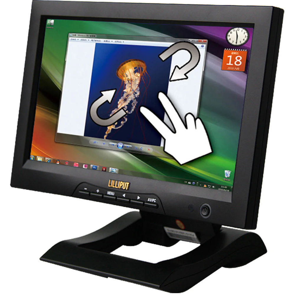 LILLIPUT FA1012-NP/C/T 10.1" HDMI Capacitive Multi-Touch Monitor - Image 2