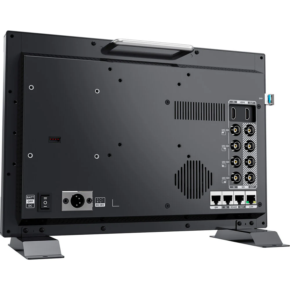 Lilliput Q13-8K 13.3" 8K 12G-SDI Studio / Broadcast Monitor (Gold Mount) - Image 2