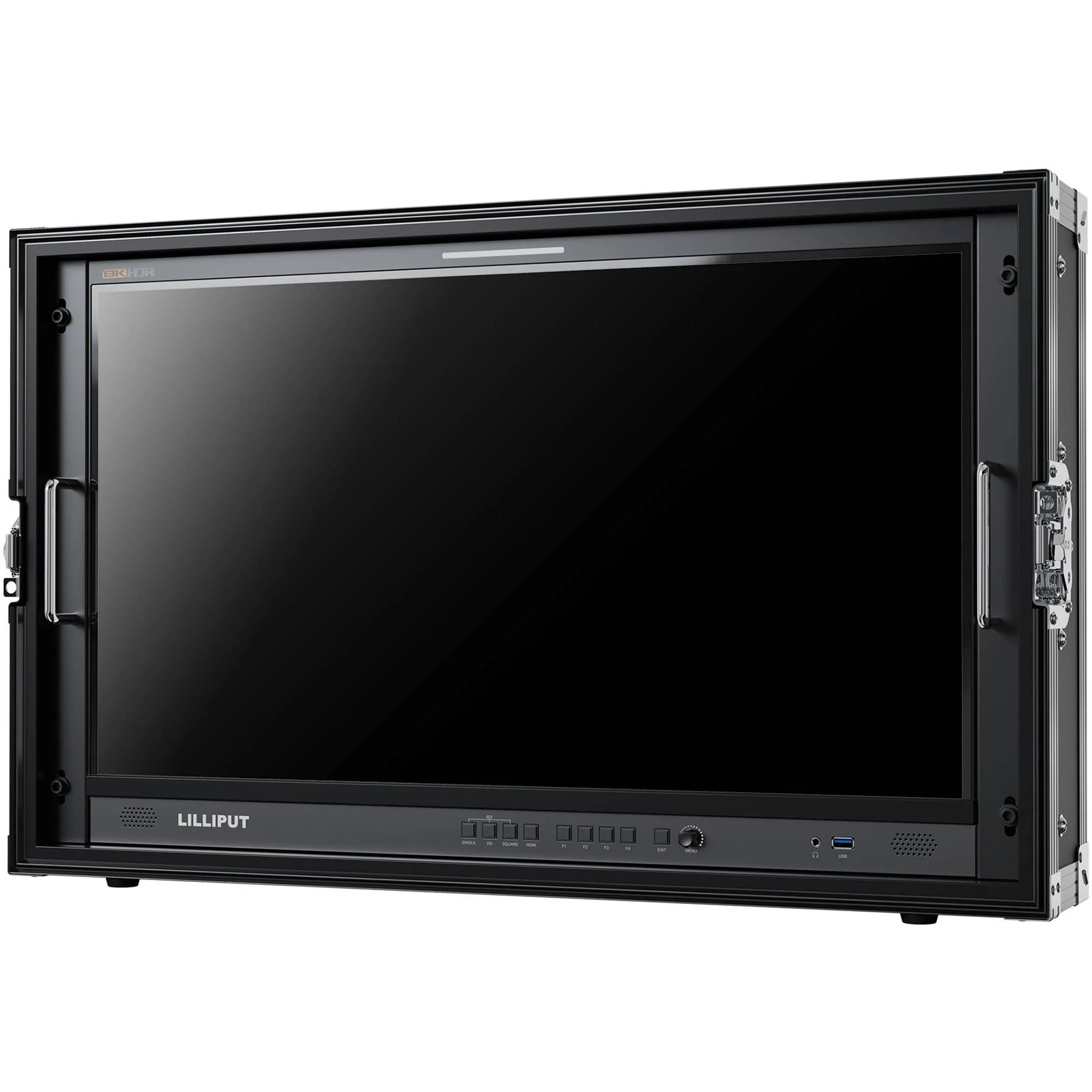 Lilliput Q28 28" 8K 12G-SDI Production Monitor with Carry Case (V-Mount)