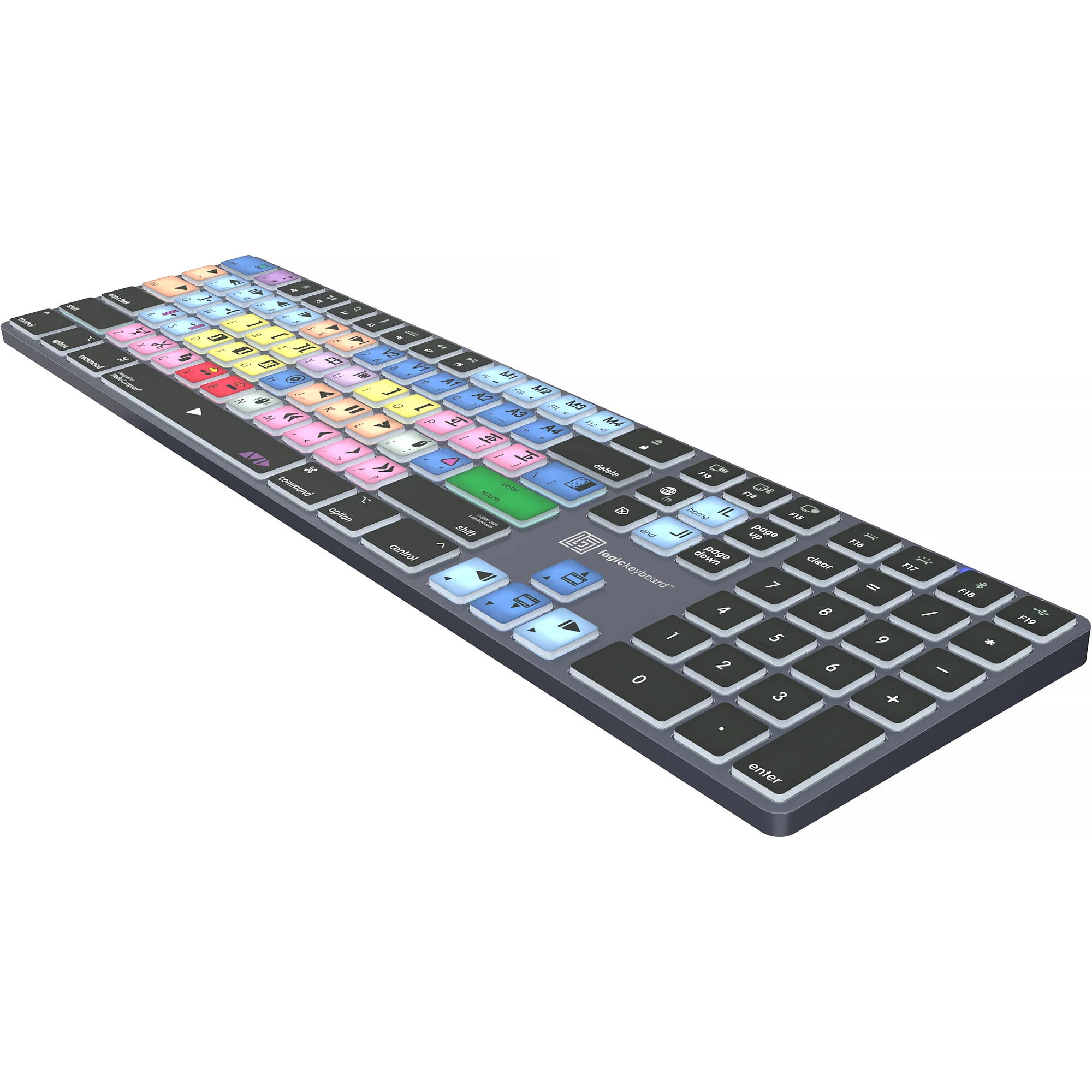 Logickeyboard TITAN Avid Media Composer Classic Wireless Keyboard for Mac - Image 6