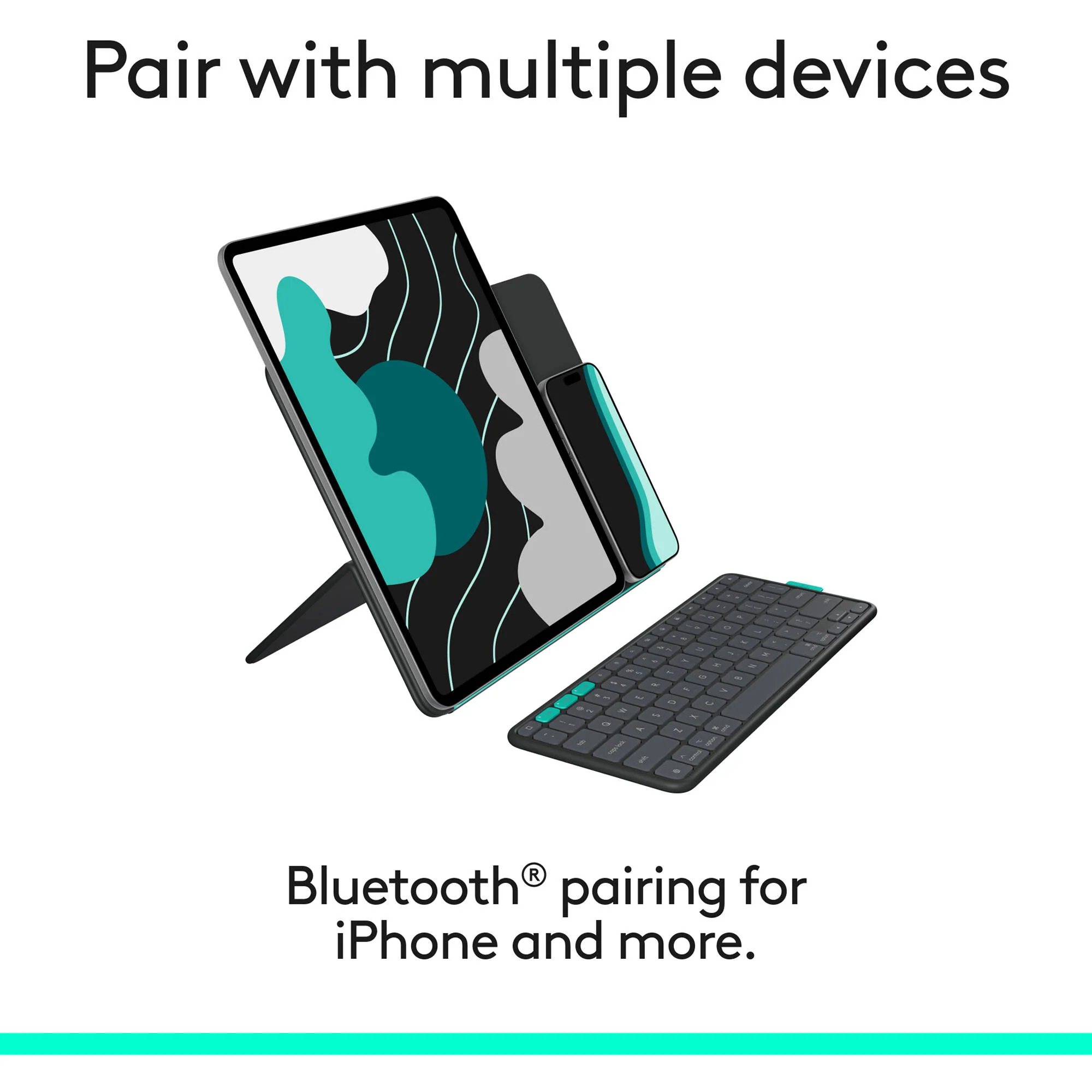 Logitech Flip Folio for 13" iPad Air/Pro (Graphite) - Image 5