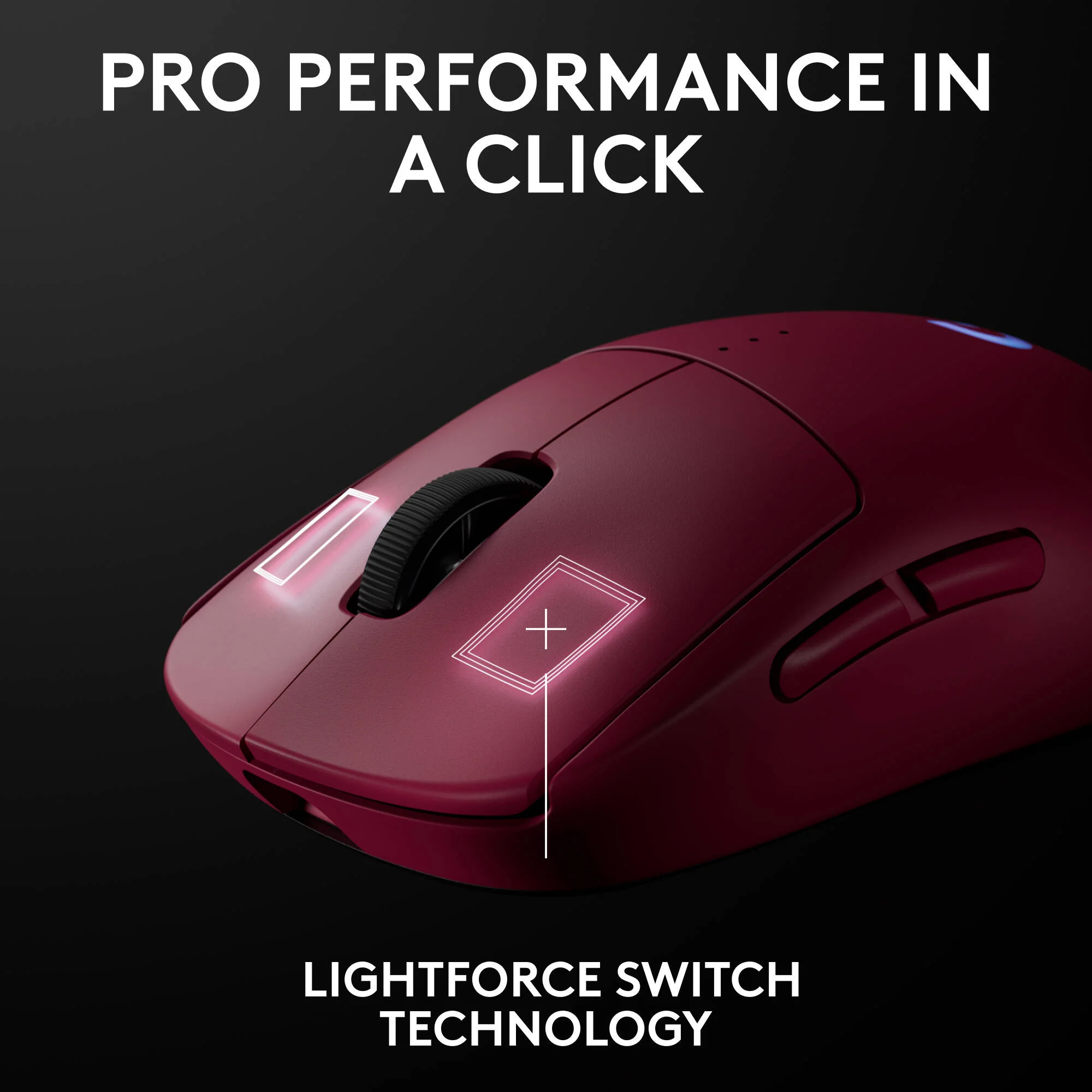 Logitech G PRO 2 LIGHTSPEED Wireless Mouse (Pink) - Image 6