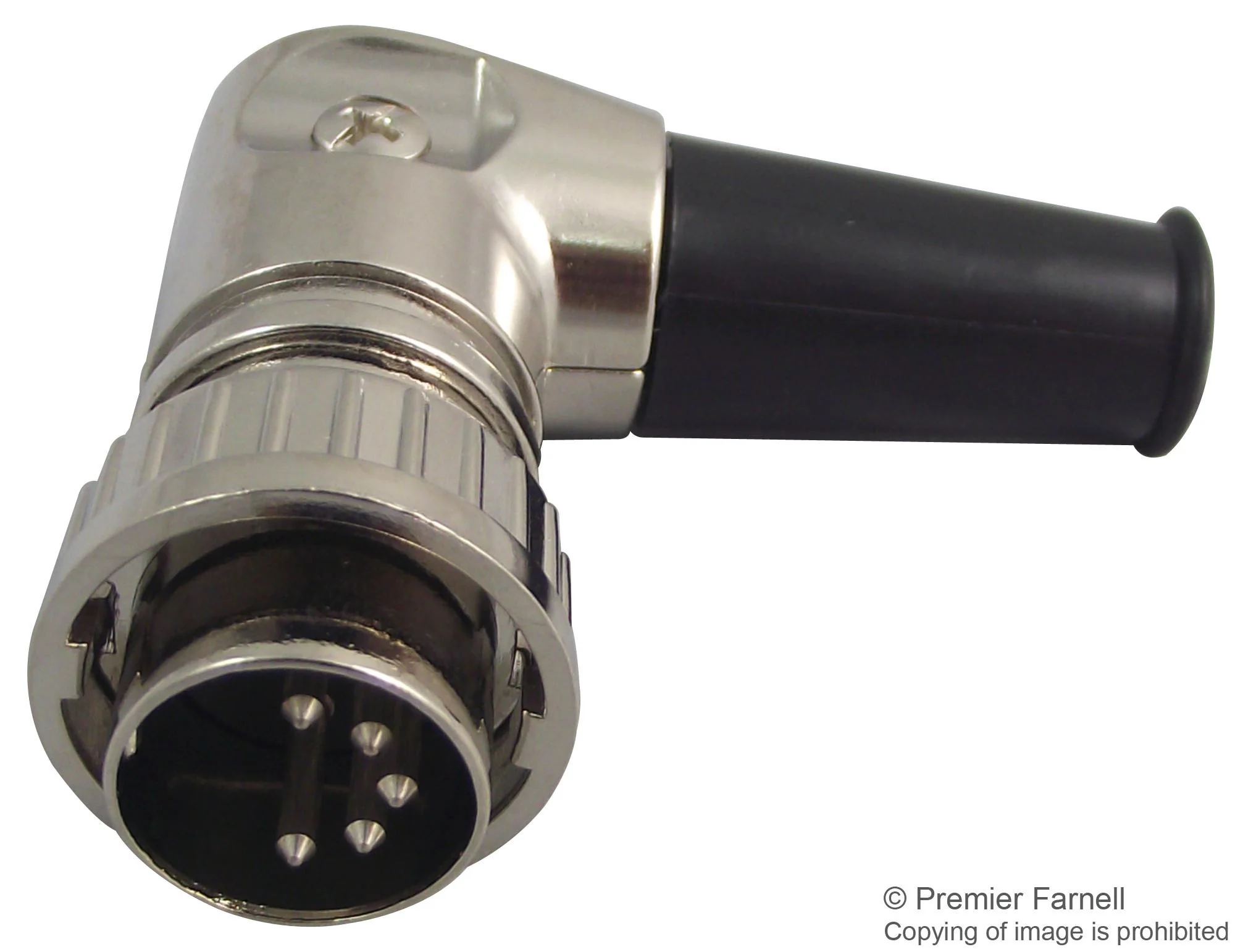LUMBERG 0134 05 DIN Audio / Video Connector, 5 Contacts, Plug, Cable Mount, Silver Plated Contacts, Metal Body