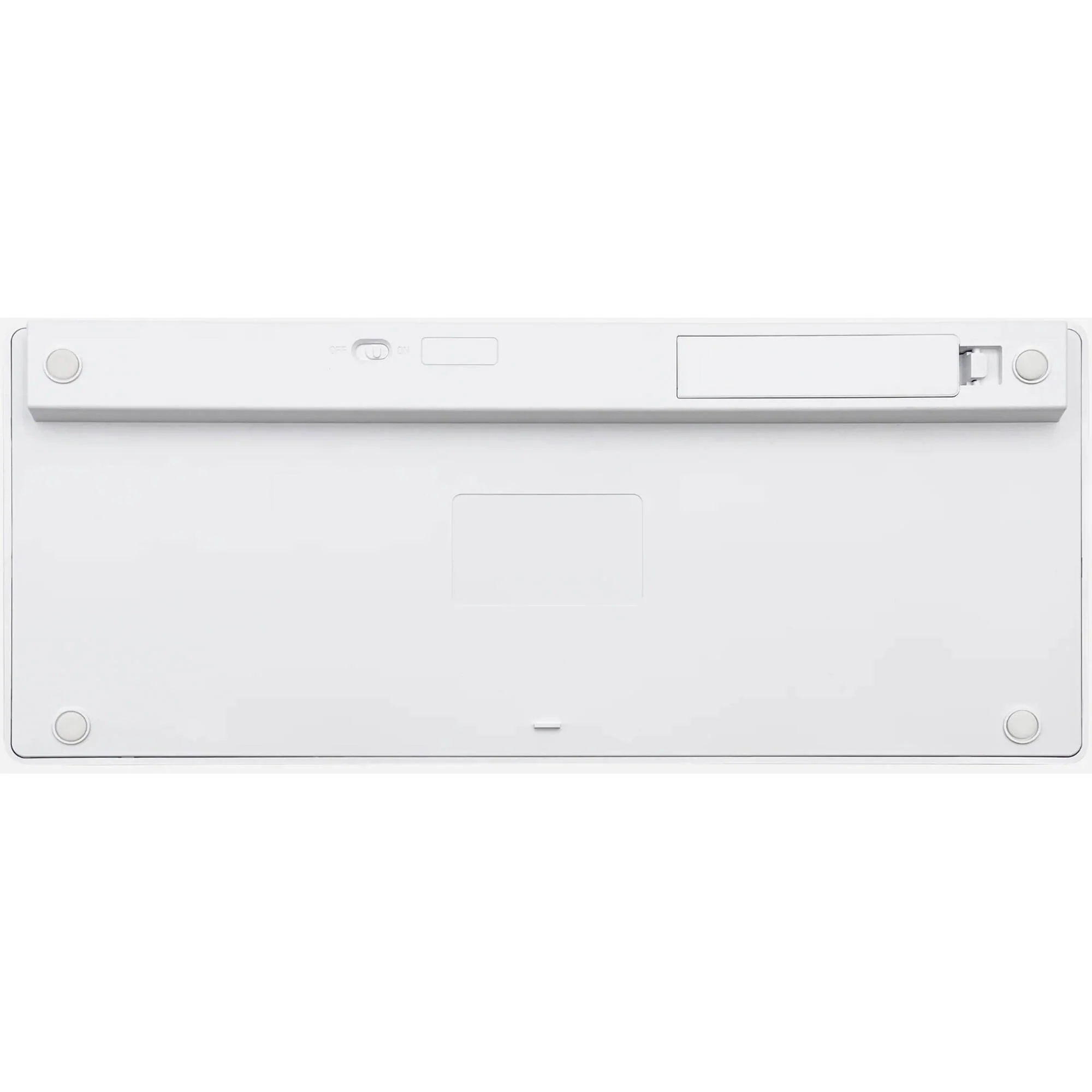 Macally Compact Wireless Keyboard (White) - Image 4