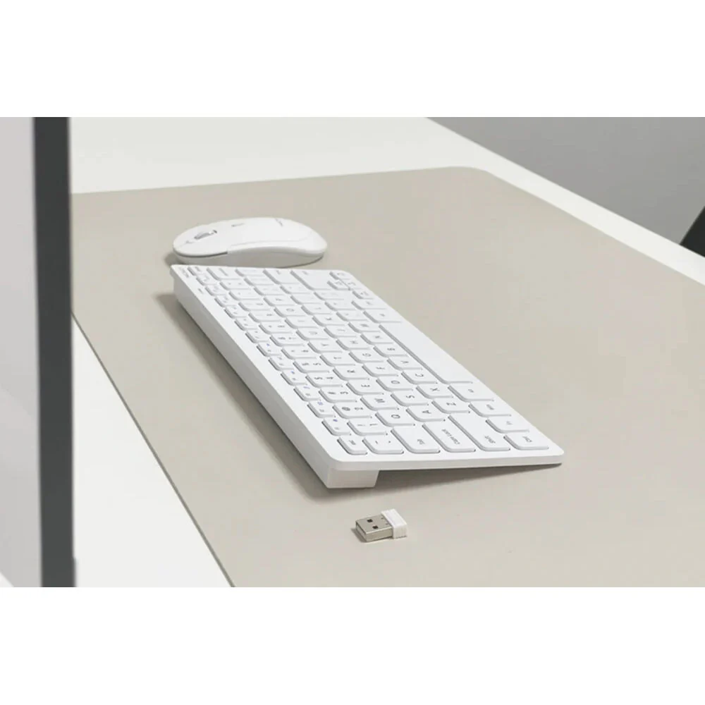 Macally Compact Wireless Keyboard (White) - Image 7