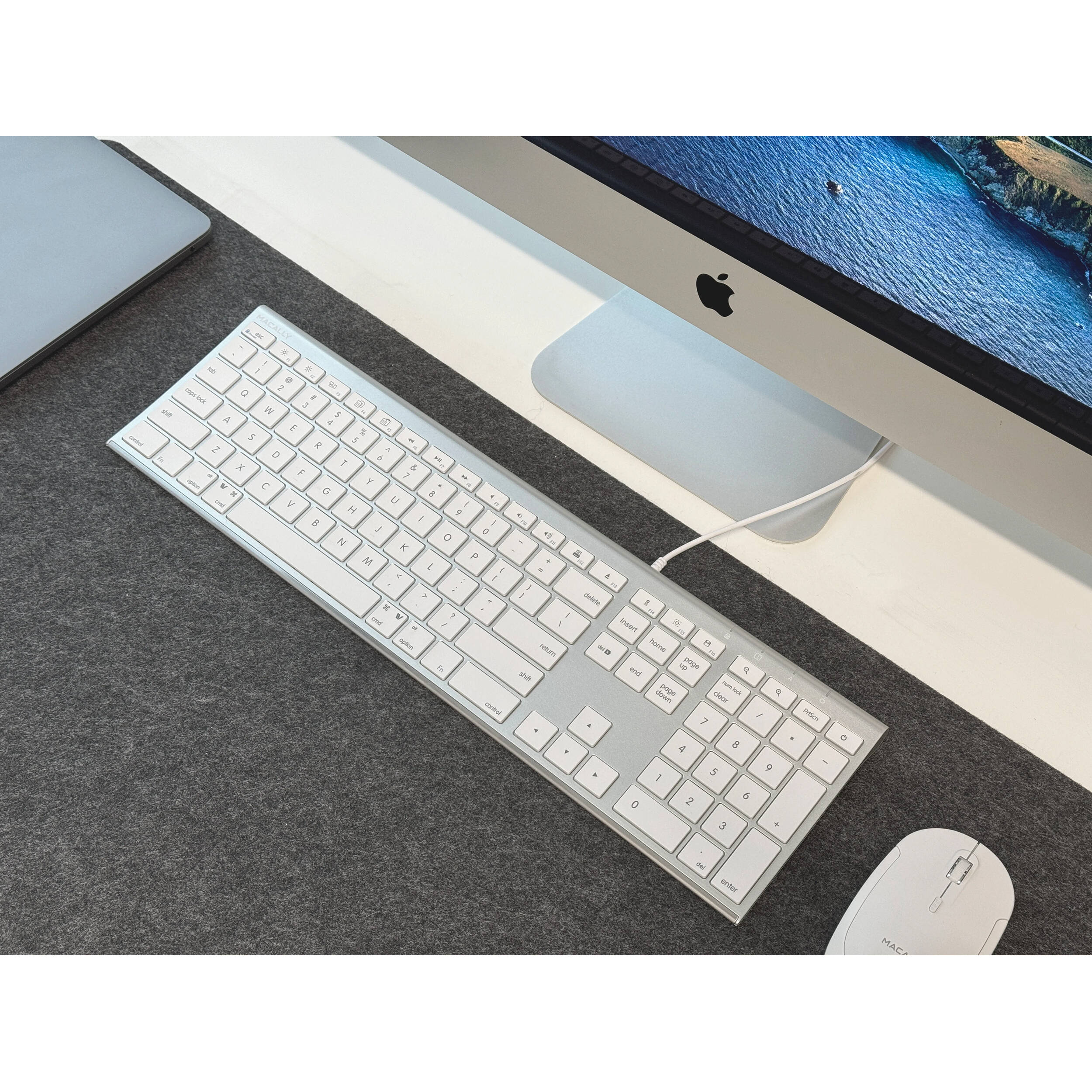 Macally Everyday Premium Keyboard for Mac (Aluminum) - Image 3