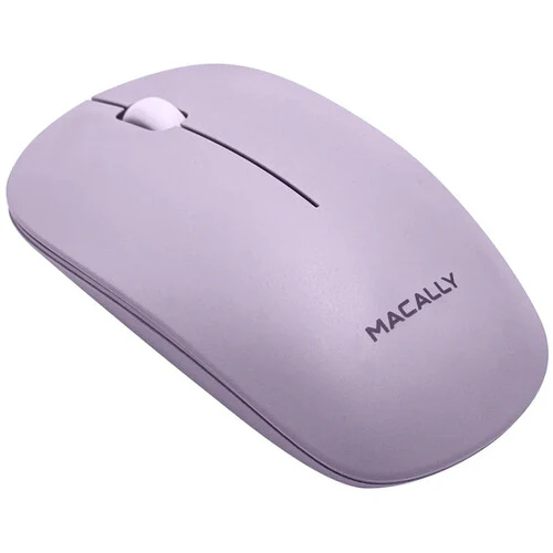 Macally Wireless Bluetooth Keyboard and Mouse Combo for Mac (Lavender Purple) - Image 4
