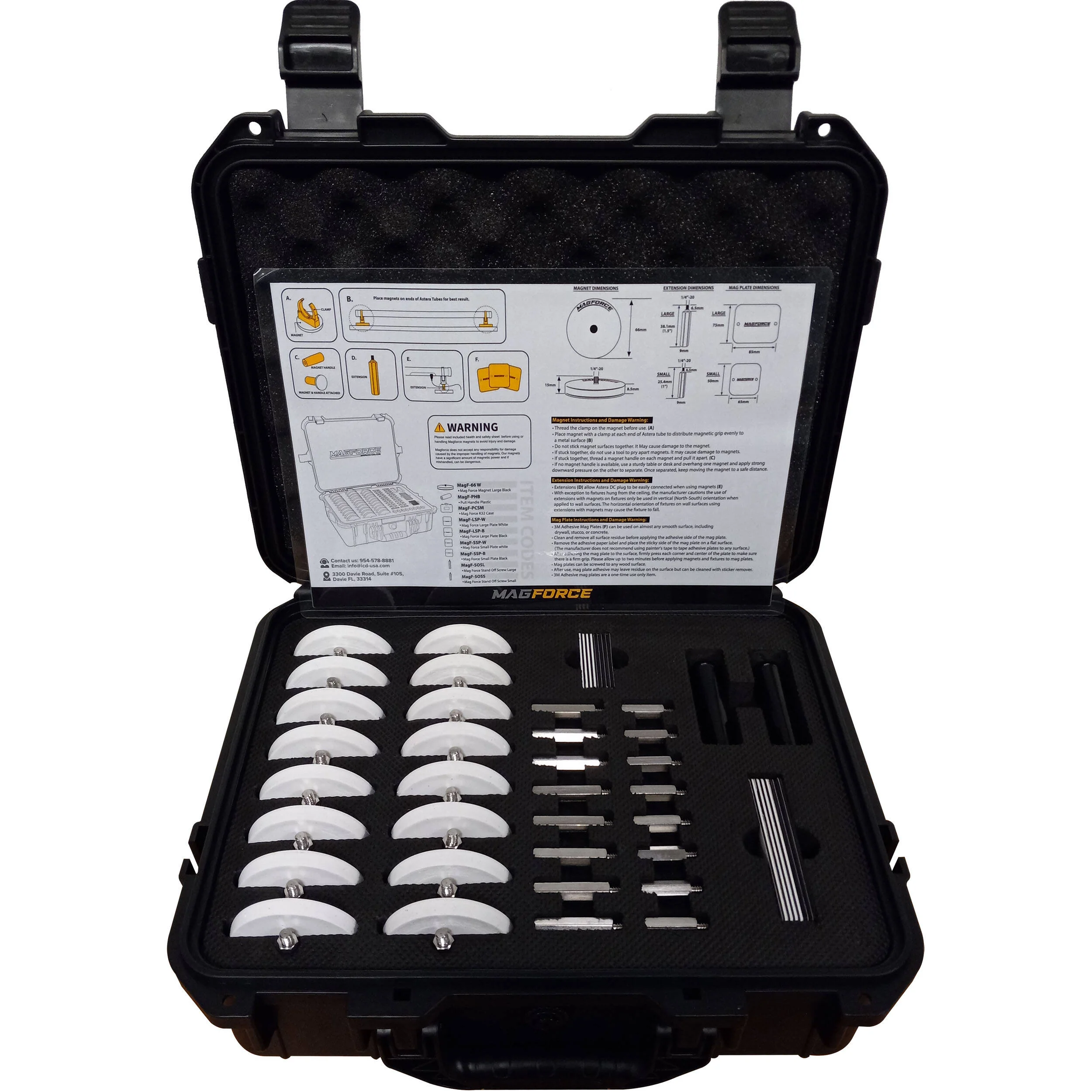 Magforce Essential Magnet Kit (White)