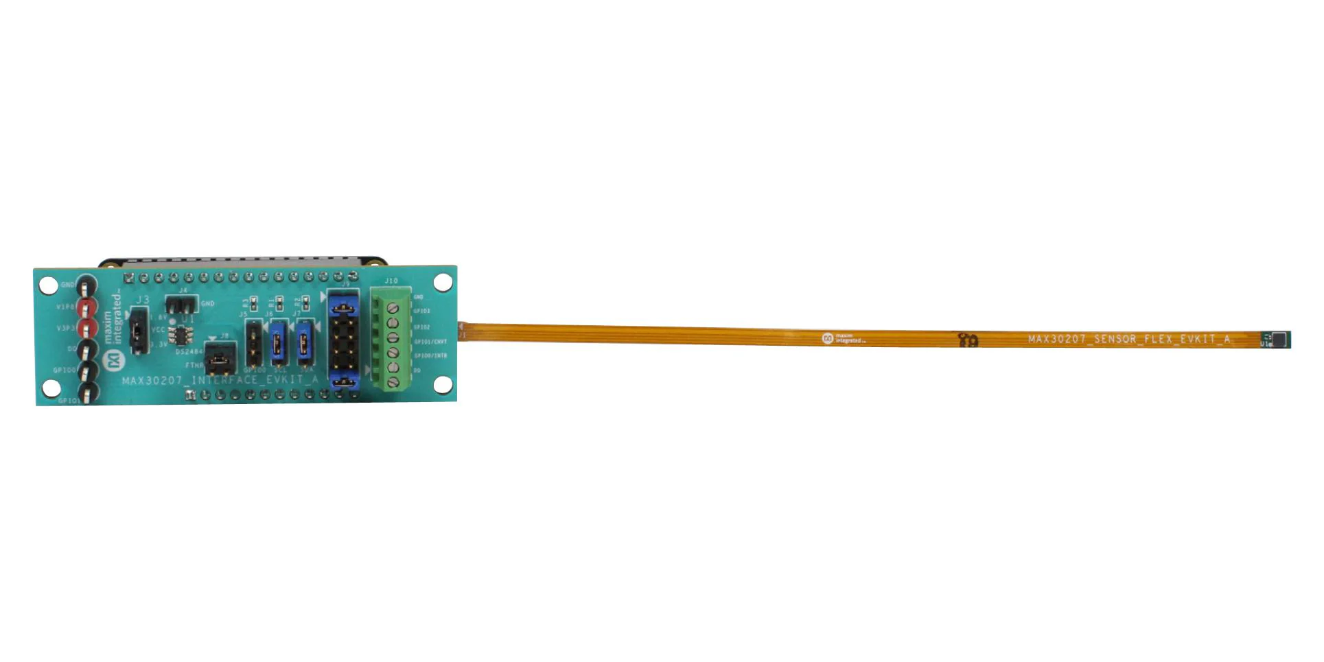 Maxim Integrated / Analog Devices MAX30207EVSYS# MAX30207EVSYS# Evaluation System MAX30207 Temperature Sensor New