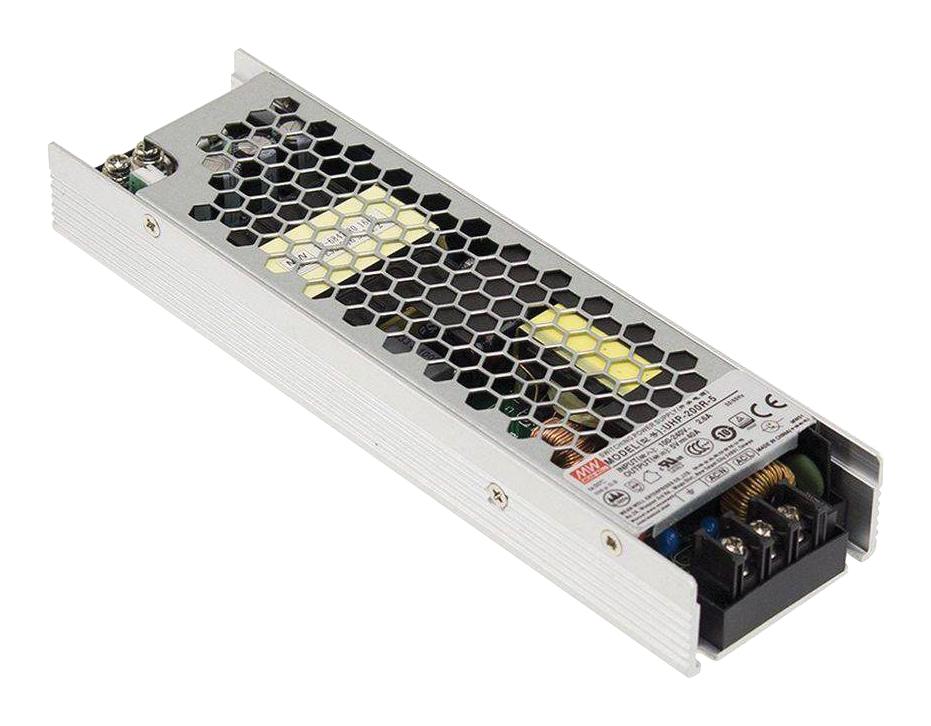 Mean Well UHP-200-24 AC/DC Enclosed Power Supply (PSU) ITE & Household 1 Outputs 201 W 24 VDC 8.4 A