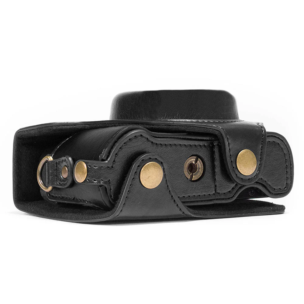 MegaGear Ever Ready Leather Camera Case for Canon PowerShot G7 X Mark II - Image 6