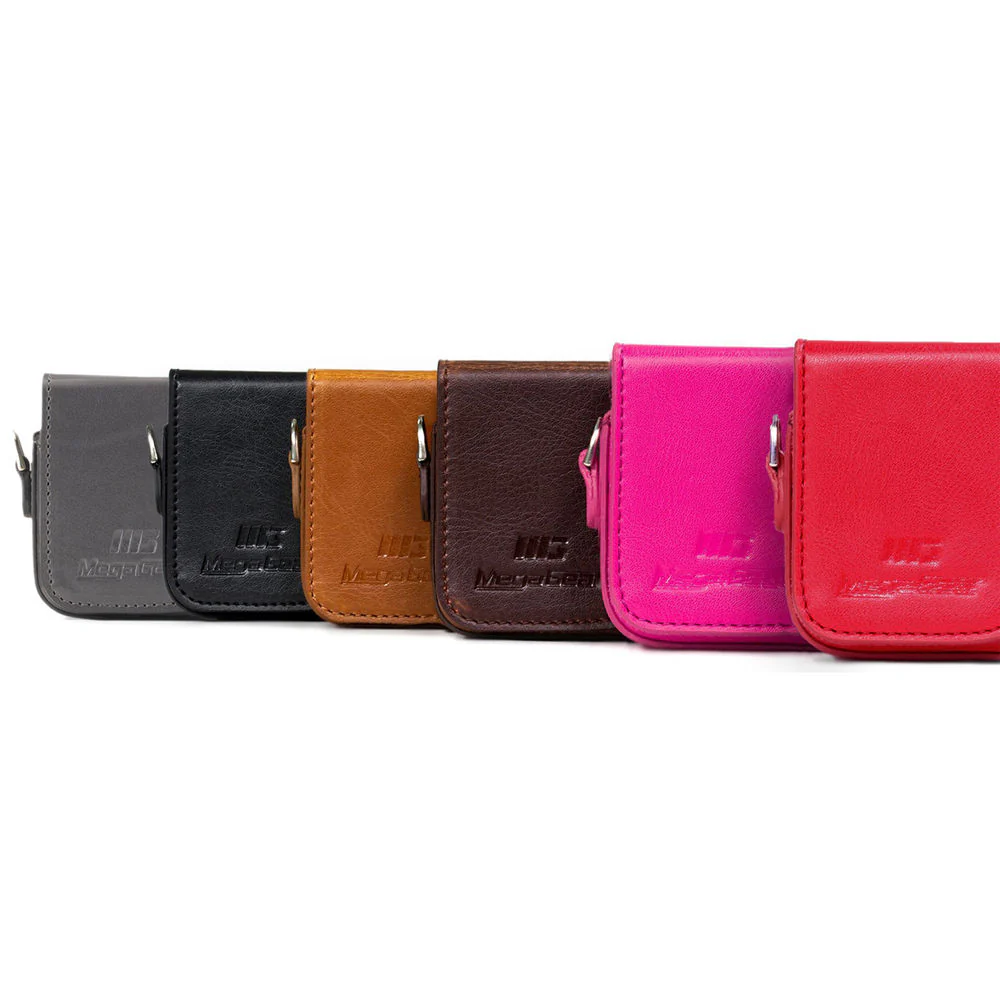 MegaGear Ever Ready PU Leather Camera Case with Strap for Canon PowerShot G9 X Mark II (Brown) - Image 8