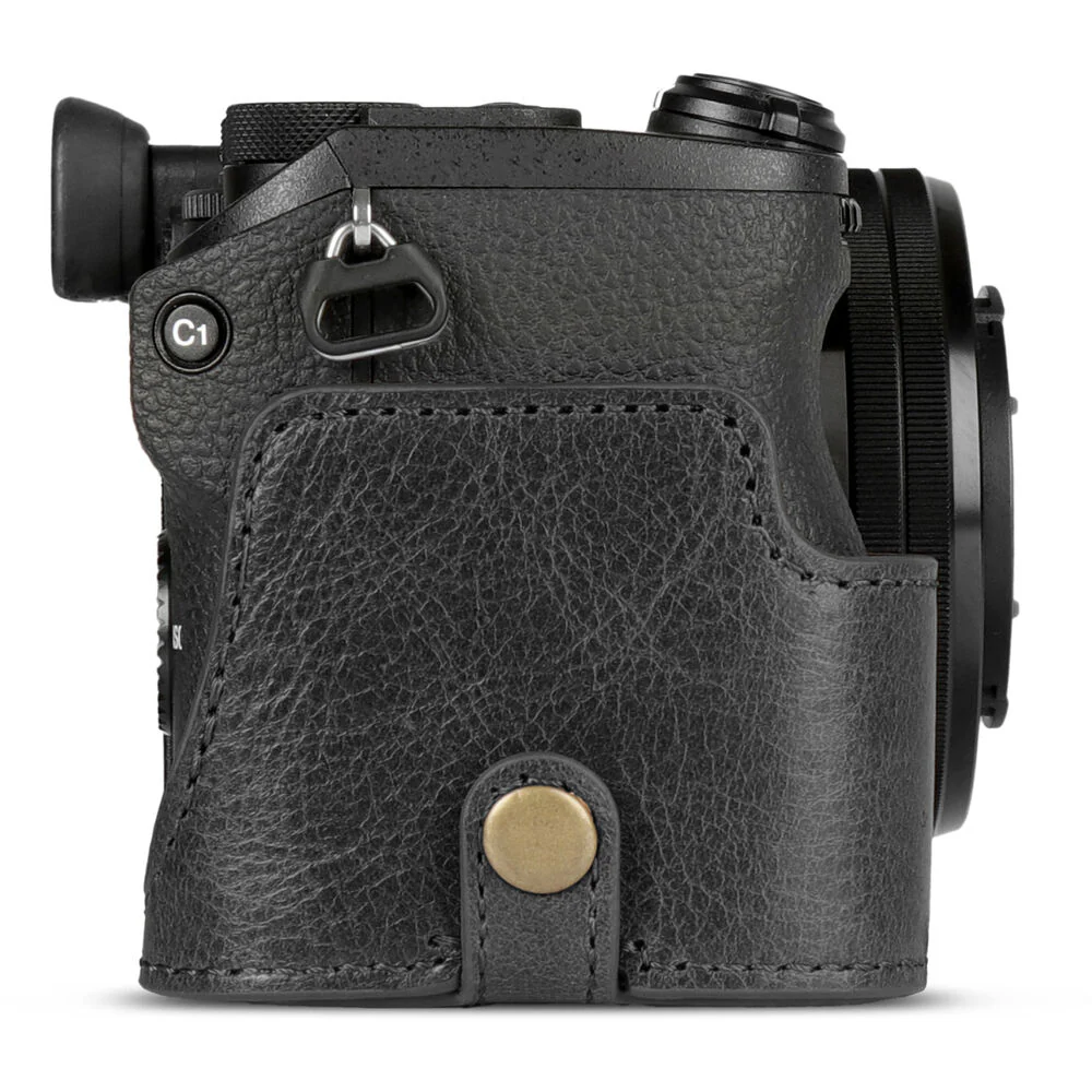 MegaGear Genuine Leather Camera Case for Sony a6700 with 16-50mm Lens (Black) - Image 3