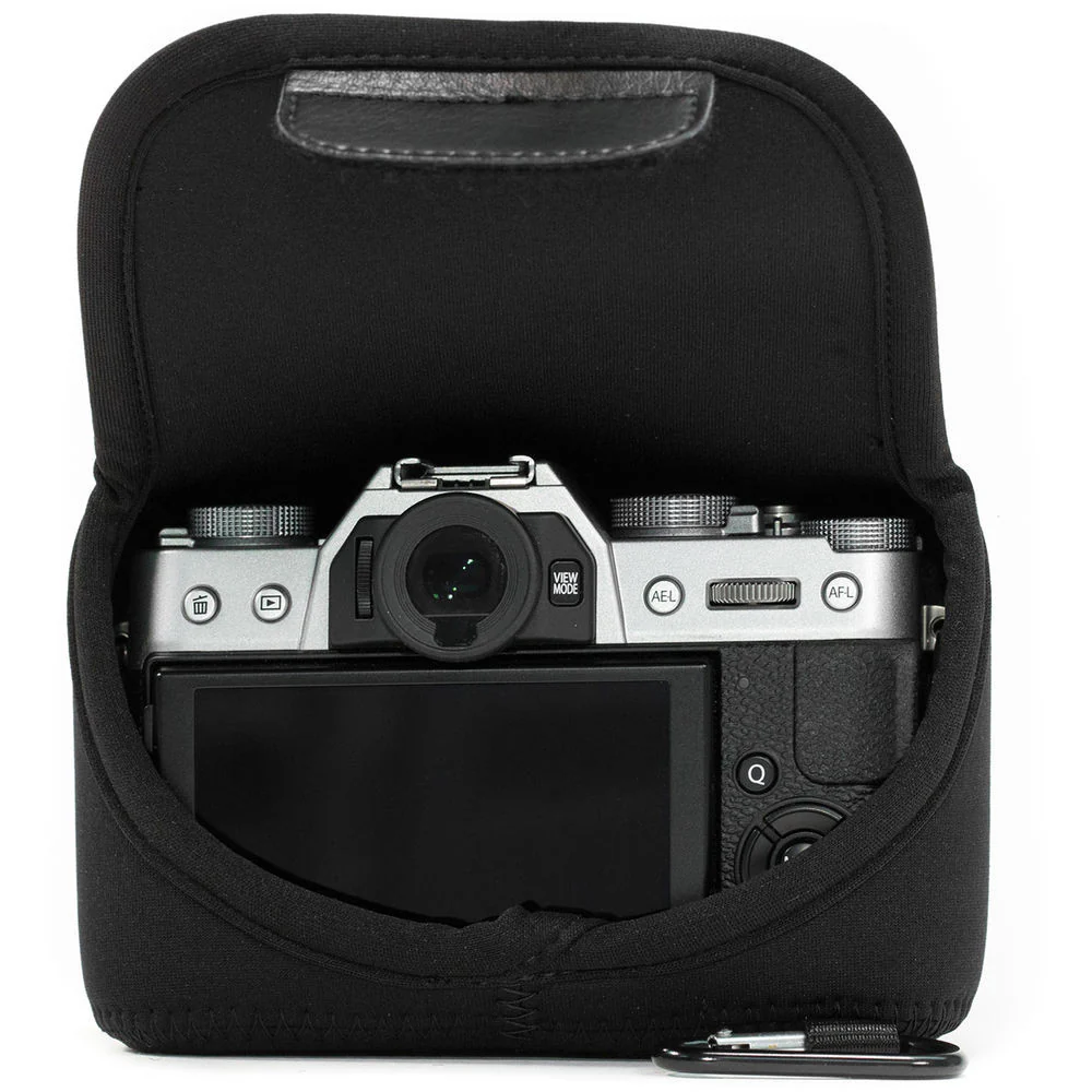 MegaGear Ultra Light Neoprene Camera Case Bag with Carabiner for Fujifilm X-T10 Case with 16-50mm Or 18-55mm - Image 5