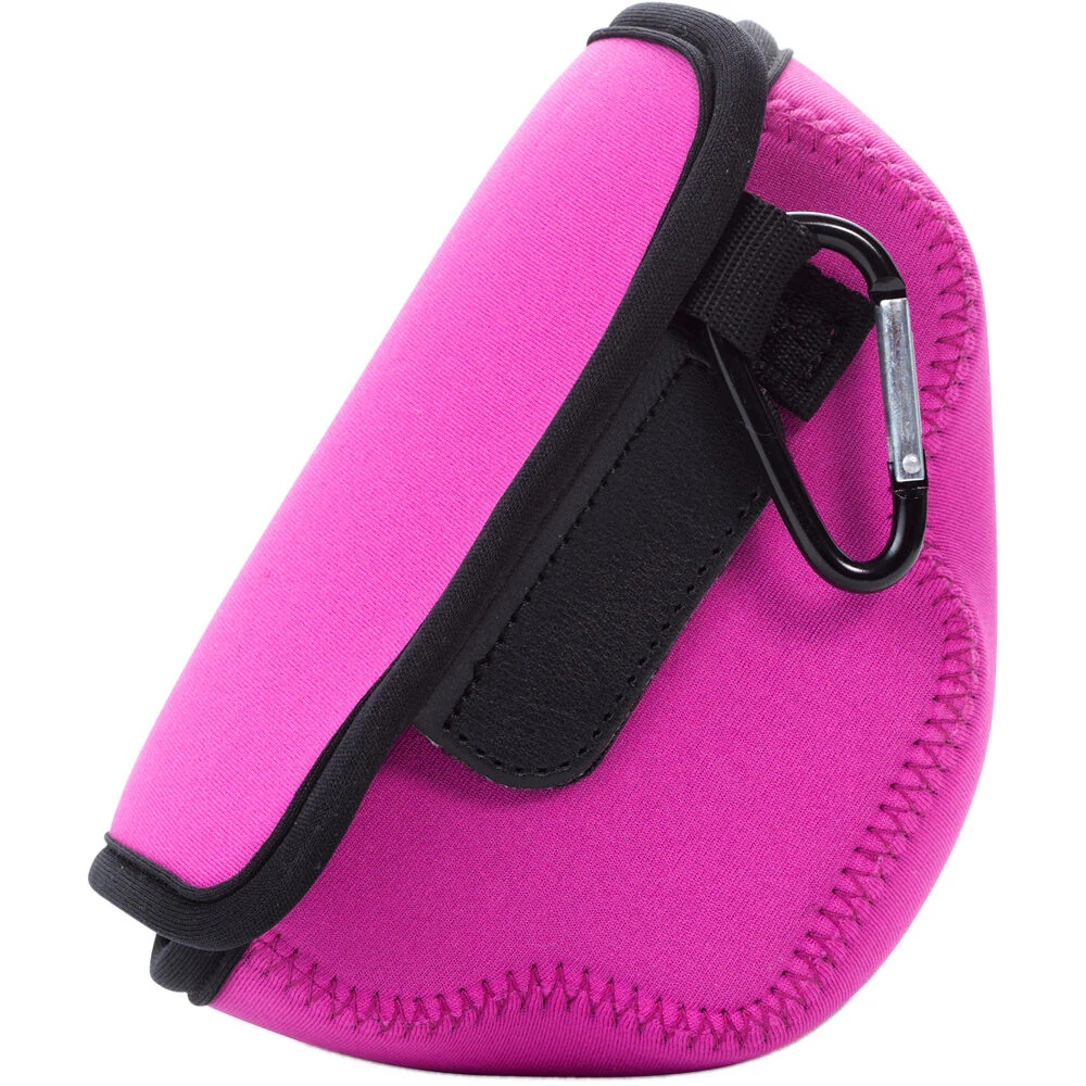 MegaGear Ultralight Neoprene Case for Olympus OM-D E-M10 Mark IV (Pink) - Image 3