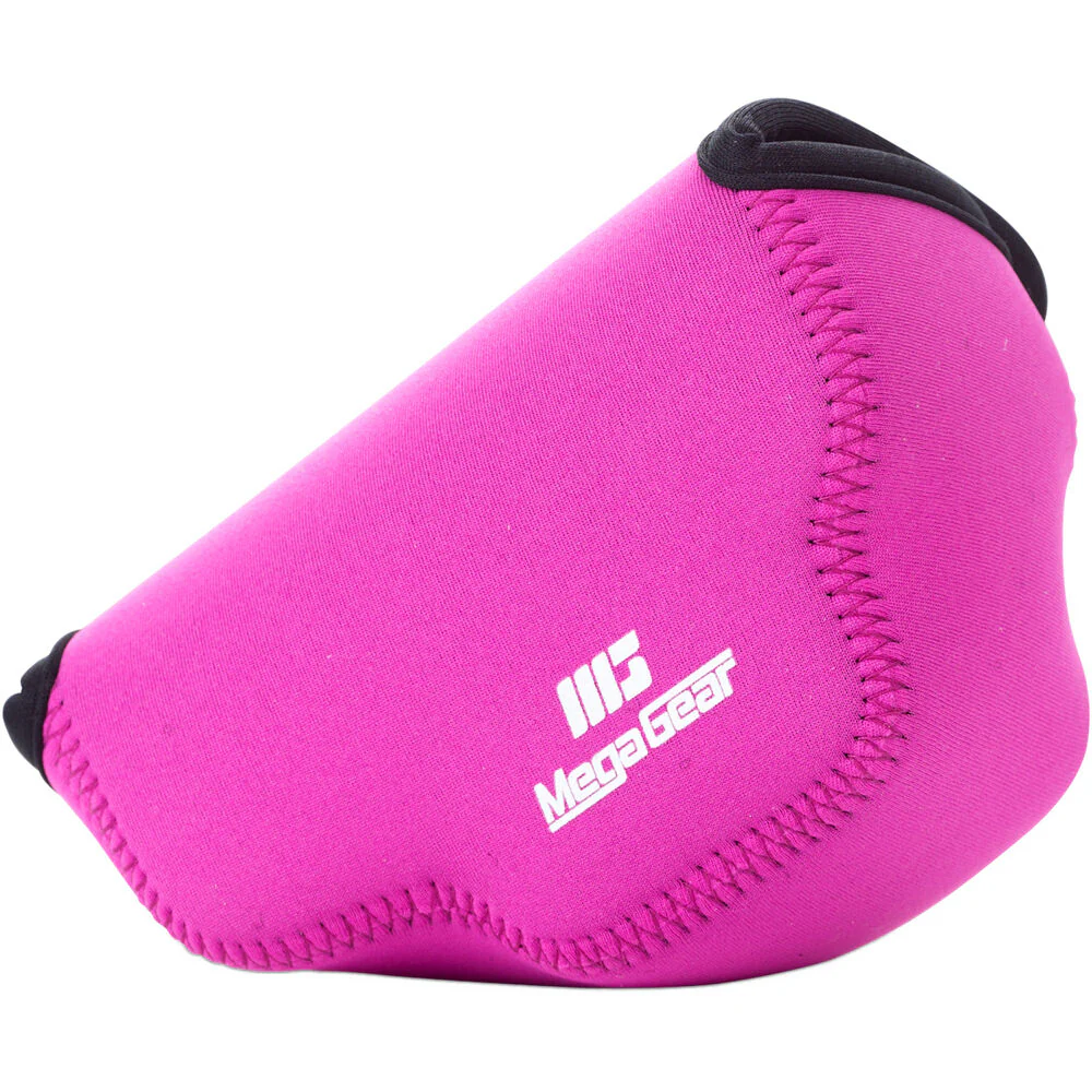 MegaGear Ultralight Neoprene Case for Olympus OM-D E-M10 Mark IV (Pink) - Image 4