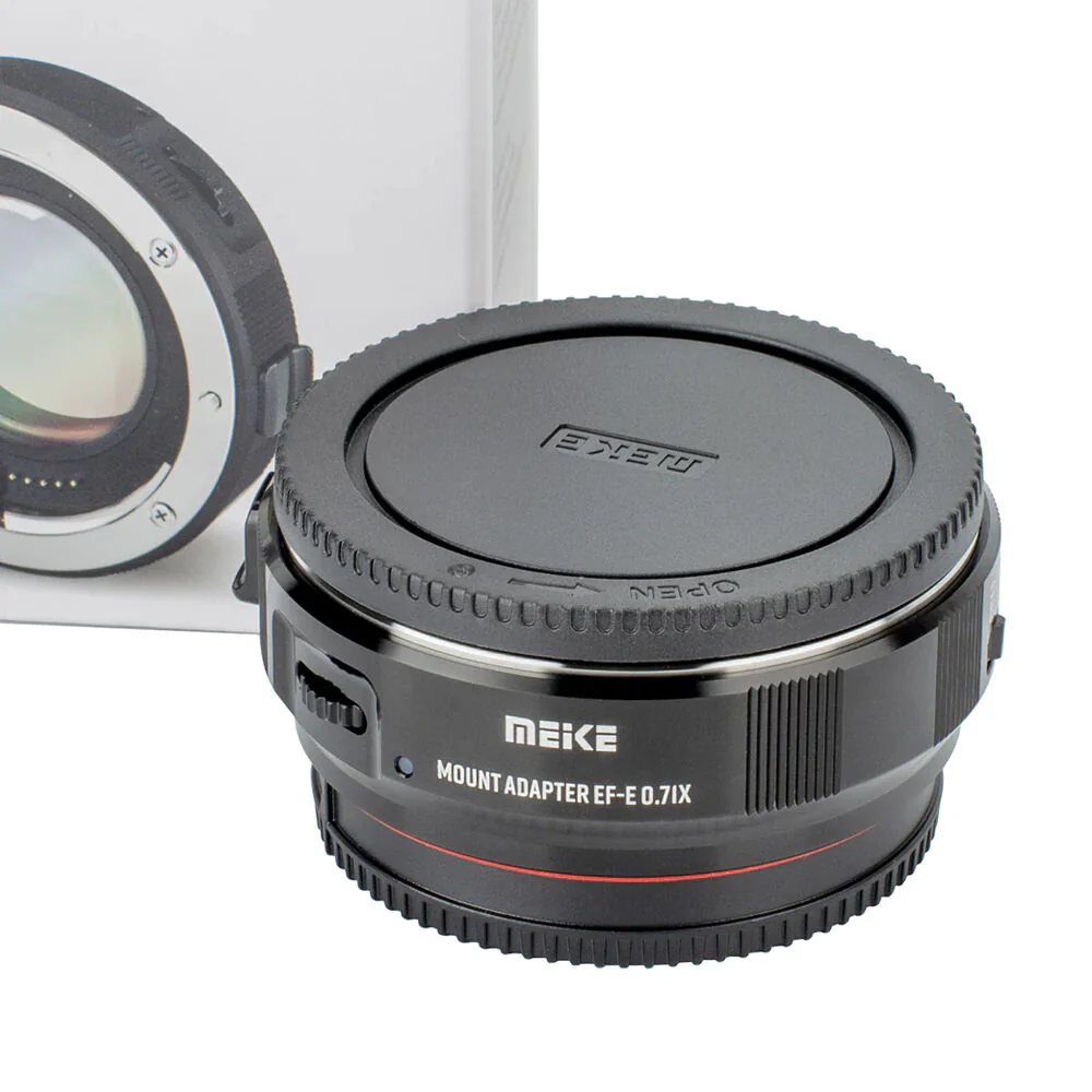 Meike 0.71x Speedbooster Adapter for EF/EF-S Lens to Sony E-Mount Cameras - Image 3