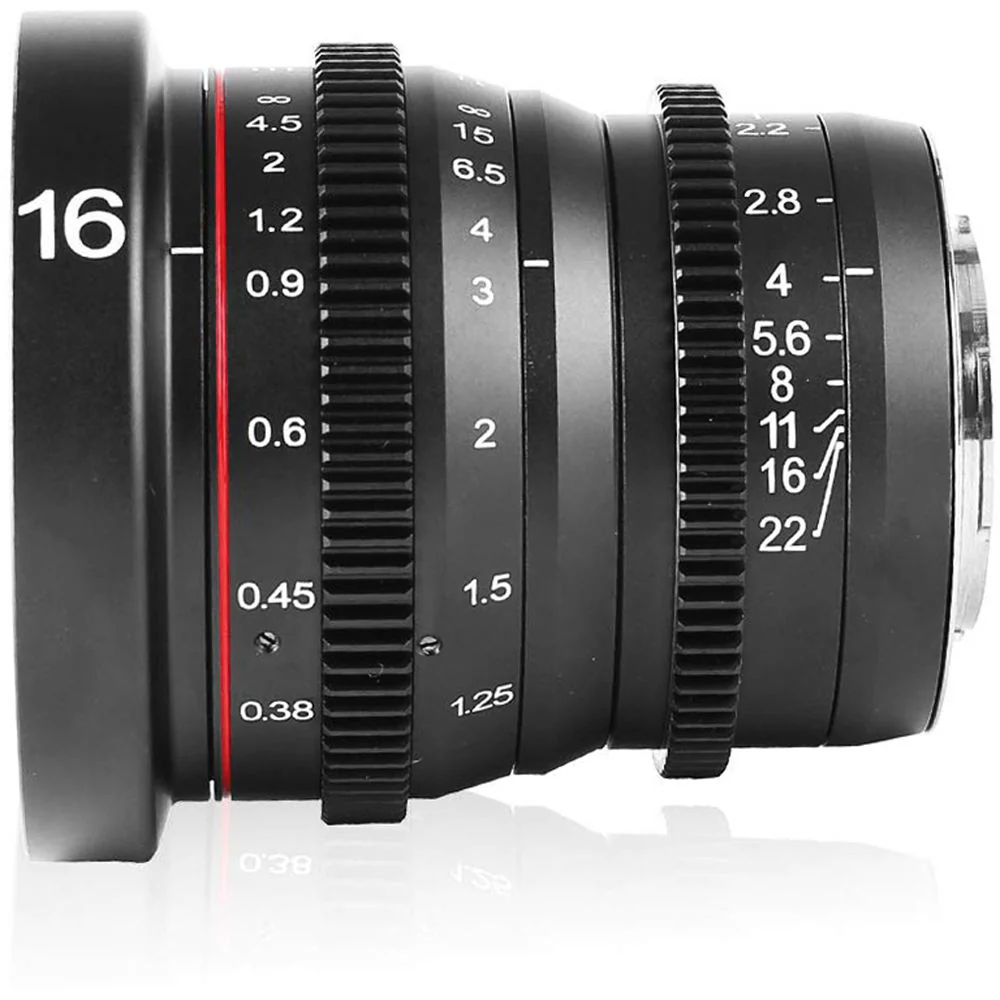 Meike 4-Lens Cinema Prime Lens Set with Hard-Shell Case (MFT Mount) - Image 12