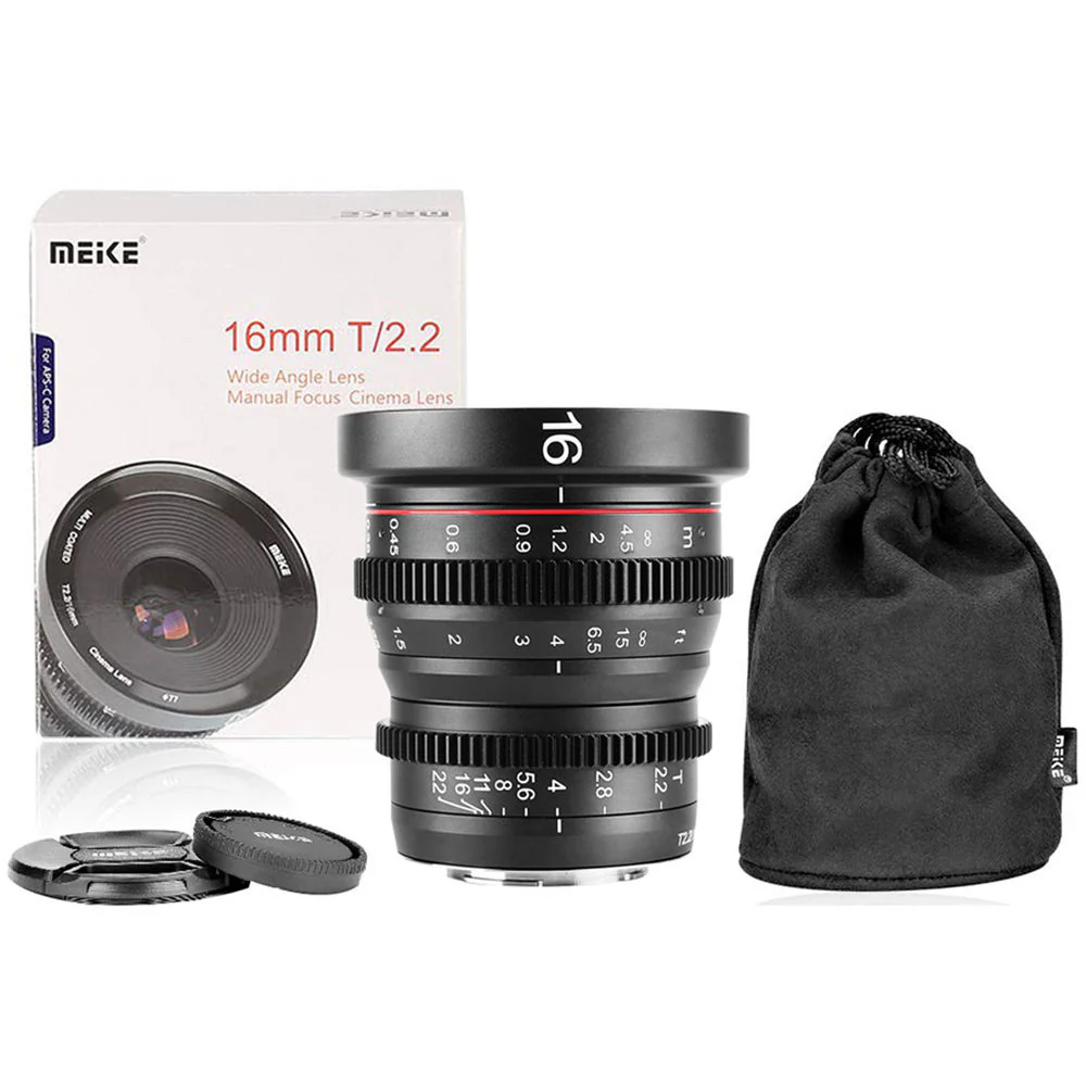 Meike 5-Lens Cinema Prime Lens Set with Hard-Shell Case (MFT Mount) - Image 16