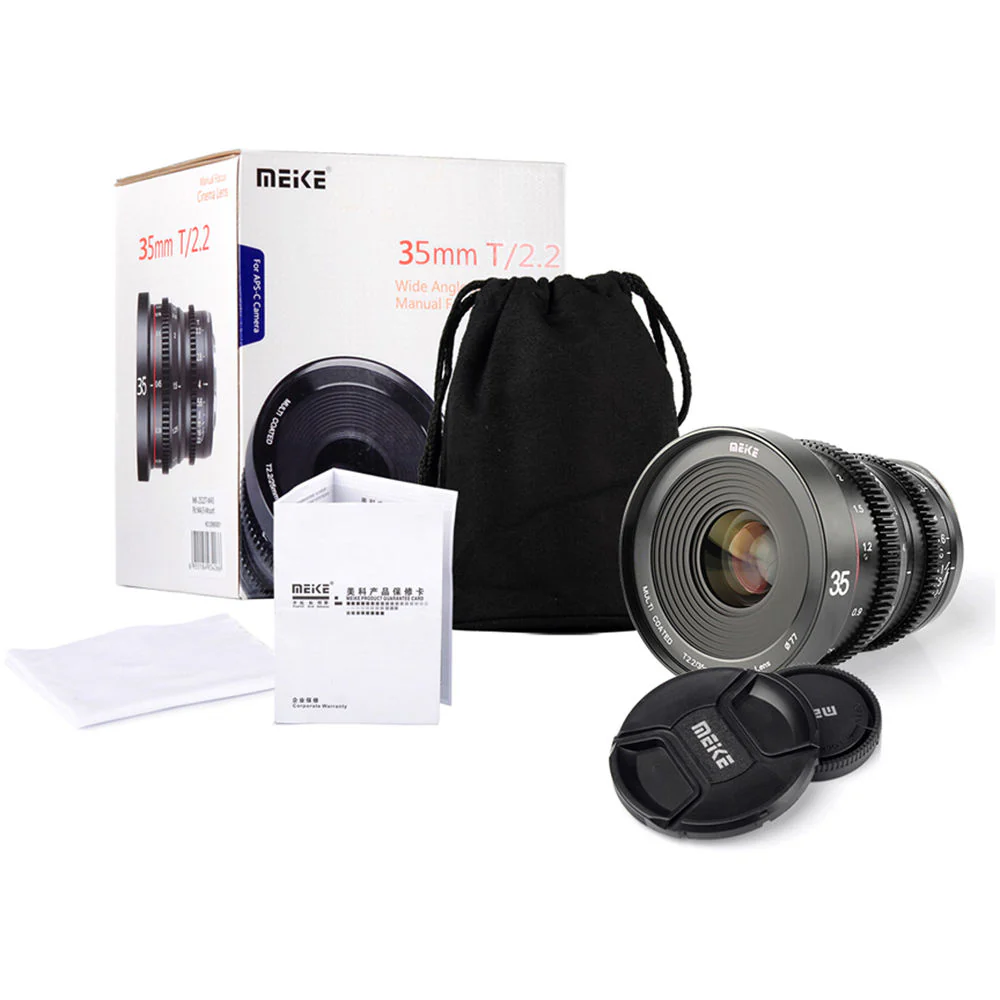 Meike 5-Lens Cinema Prime Lens Set with Hard-Shell Case (MFT Mount) - Image 25