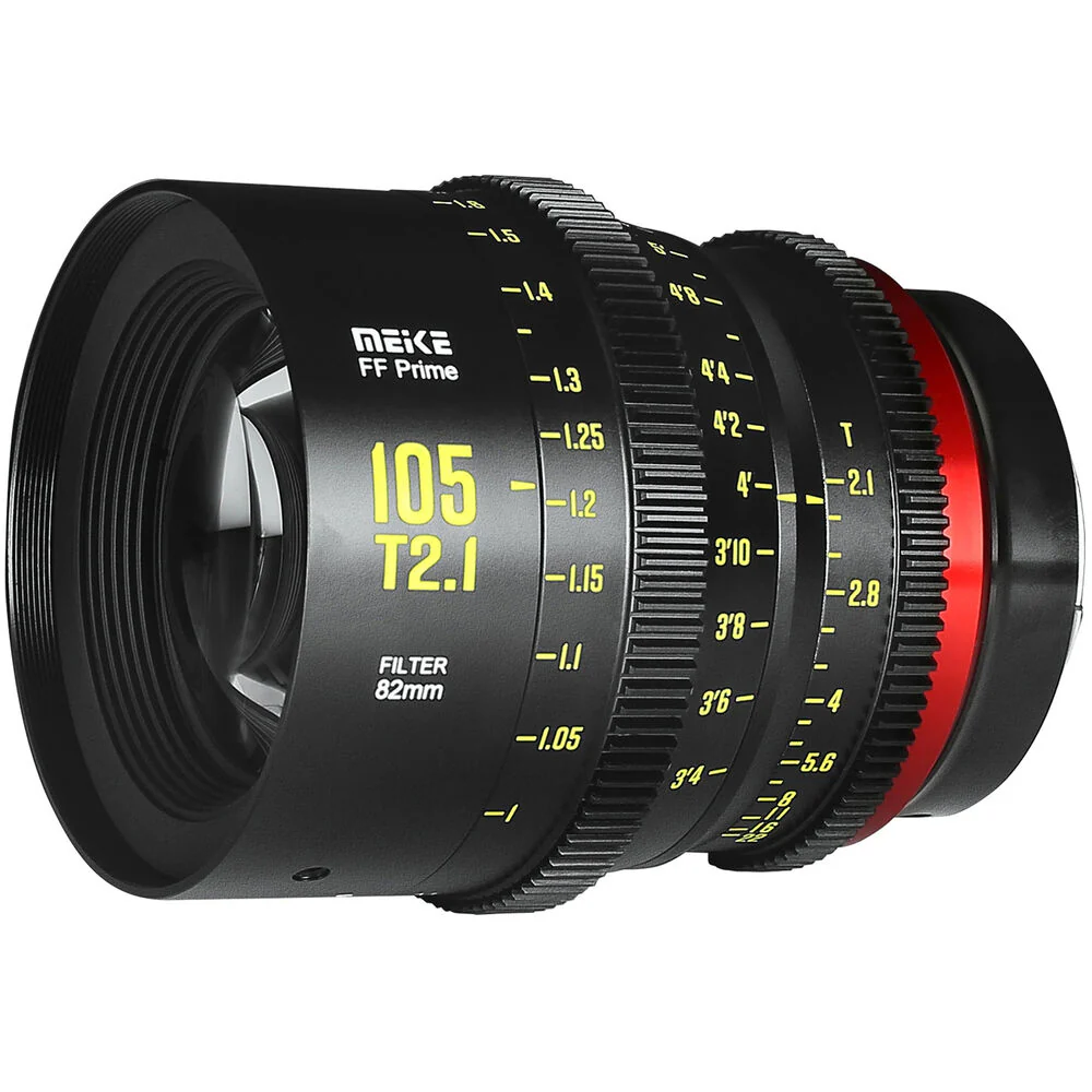 Meike FF-Prime Cine 105mm T2.1 Lens (L&nbsp;Mount, Feet/Meters) - Image 3