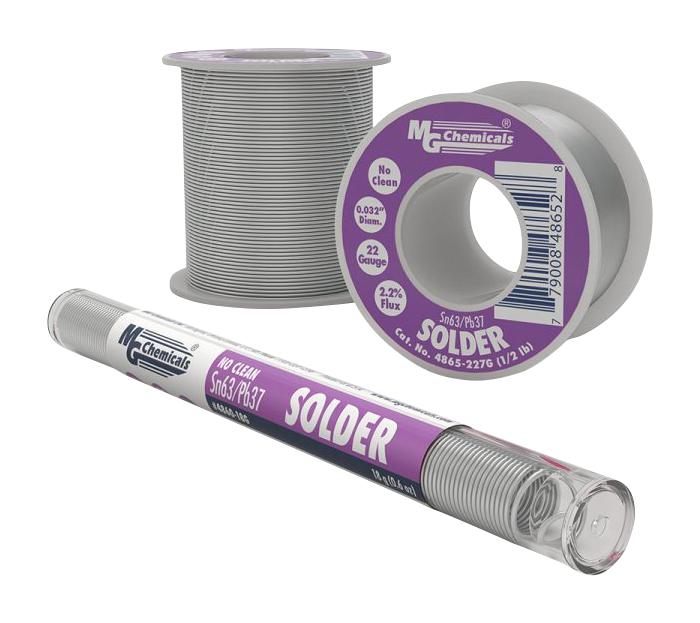MG CHEMICALS 4887-227G SOLDER WIRE, 63/37 SN/PB, 227G - Image 2