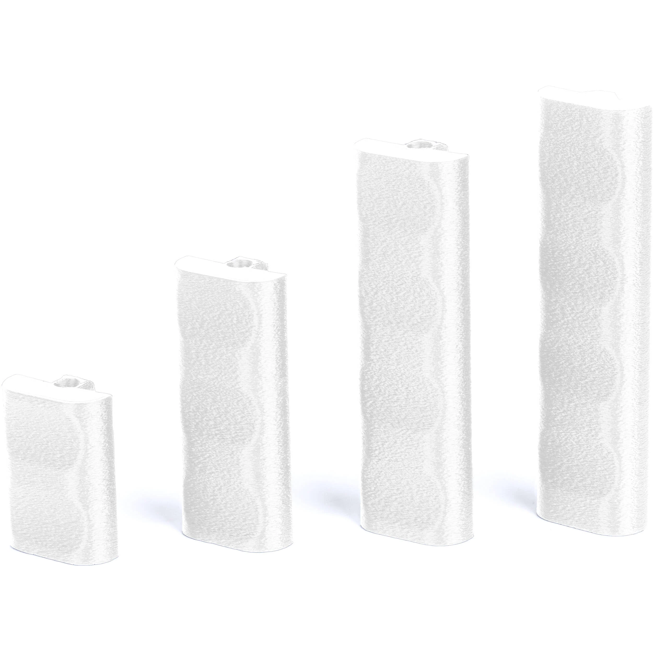 MID49 Grip Set for Rainbow Handle Kit (White)