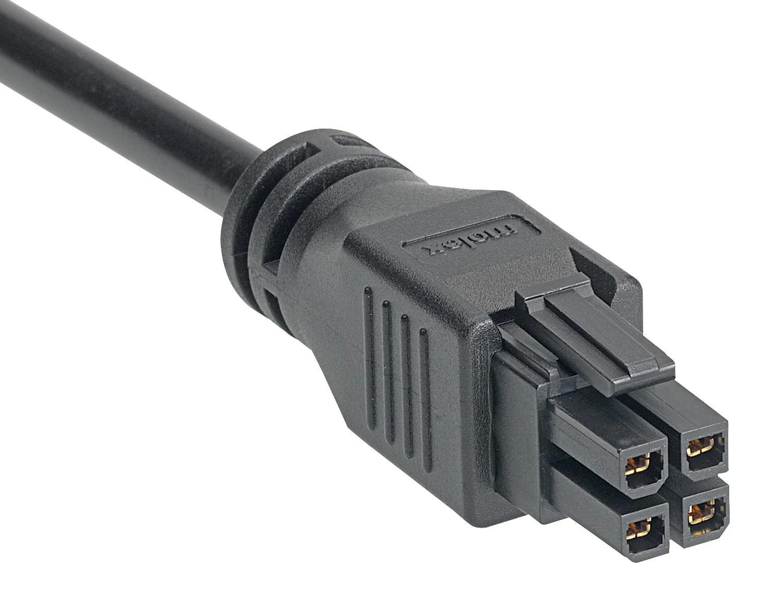 Molex 245132-0430 245132-0430 Cable Assembly Micro-Fit 3.0 Receptacle to 4 Ways 3 mm 2 Row m New