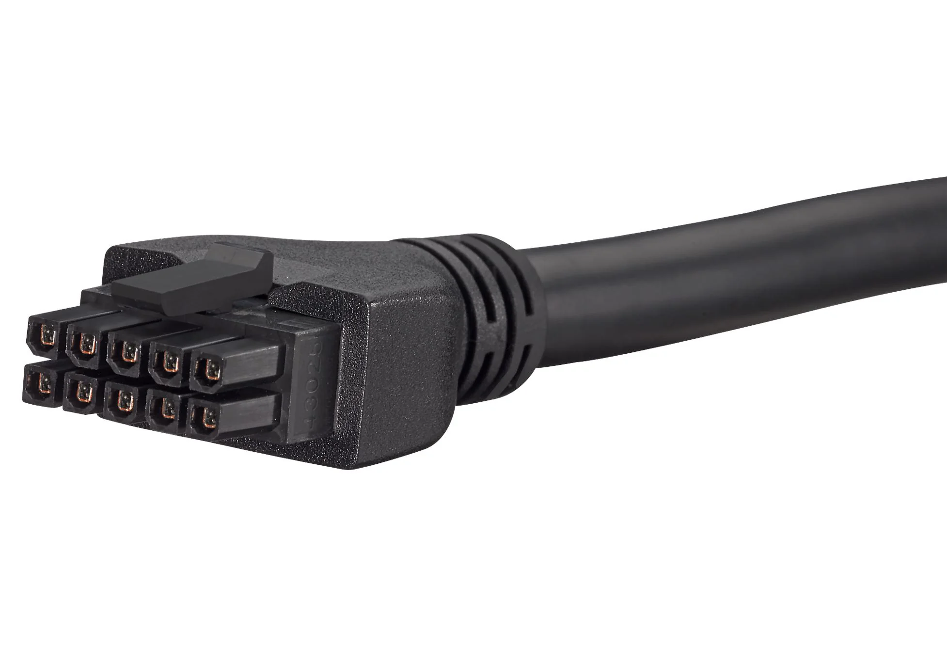 MOLEX 245132-1010 Cable Assembly, Micro-Fit 3.0 Receptacle to Micro-Fit 3.0 Receptacle, 10 Ways, 3 mm, 2 Row, 1 m