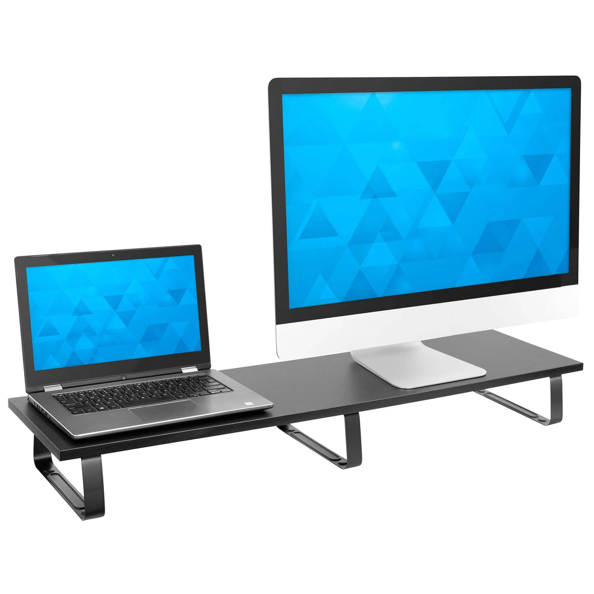 Mount-It! Dual Monitor Desktop Riser Stand - Image 2