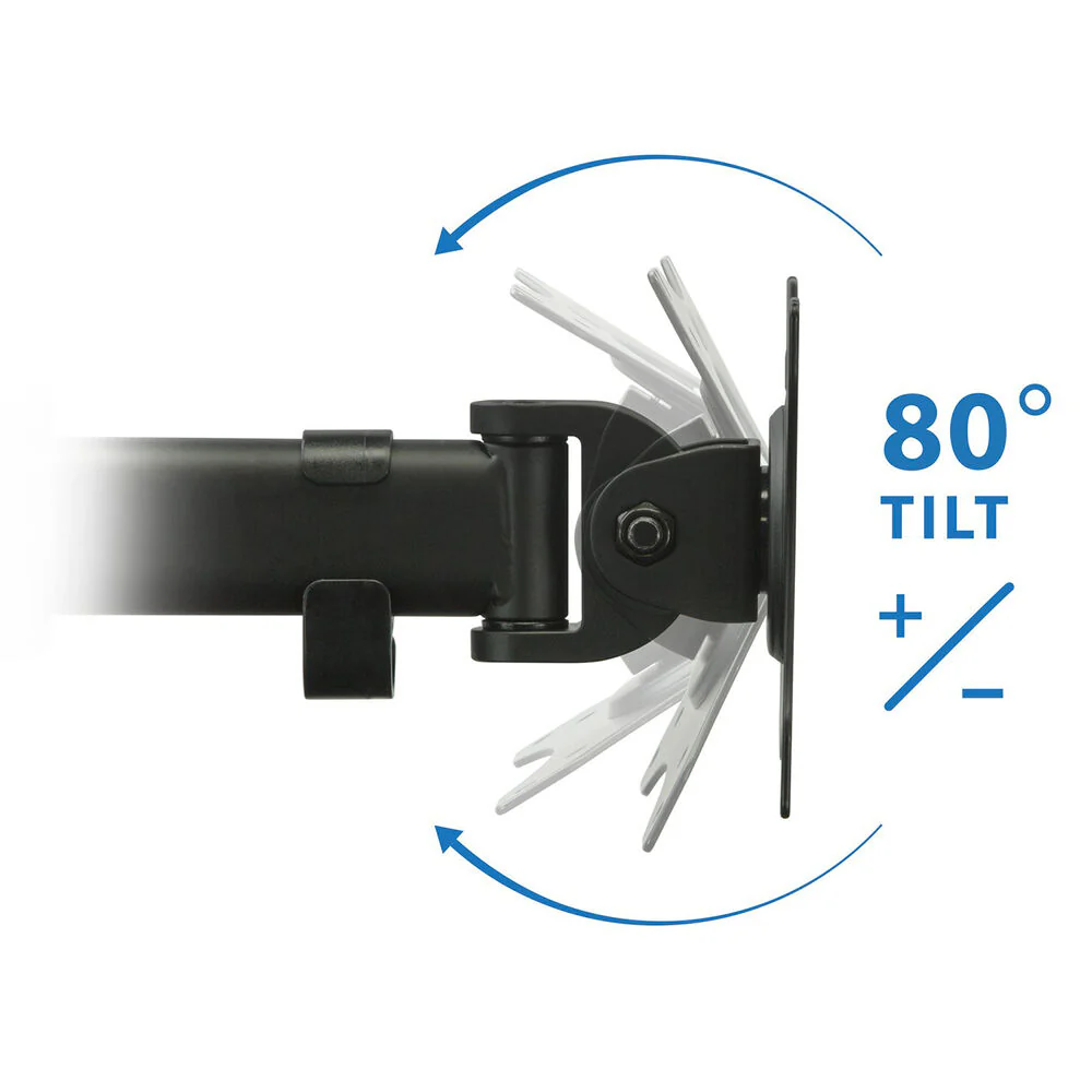 Mount-It! Full Motion Dual Monitor Desk Mount for 13 to 27" Screens - Image 6