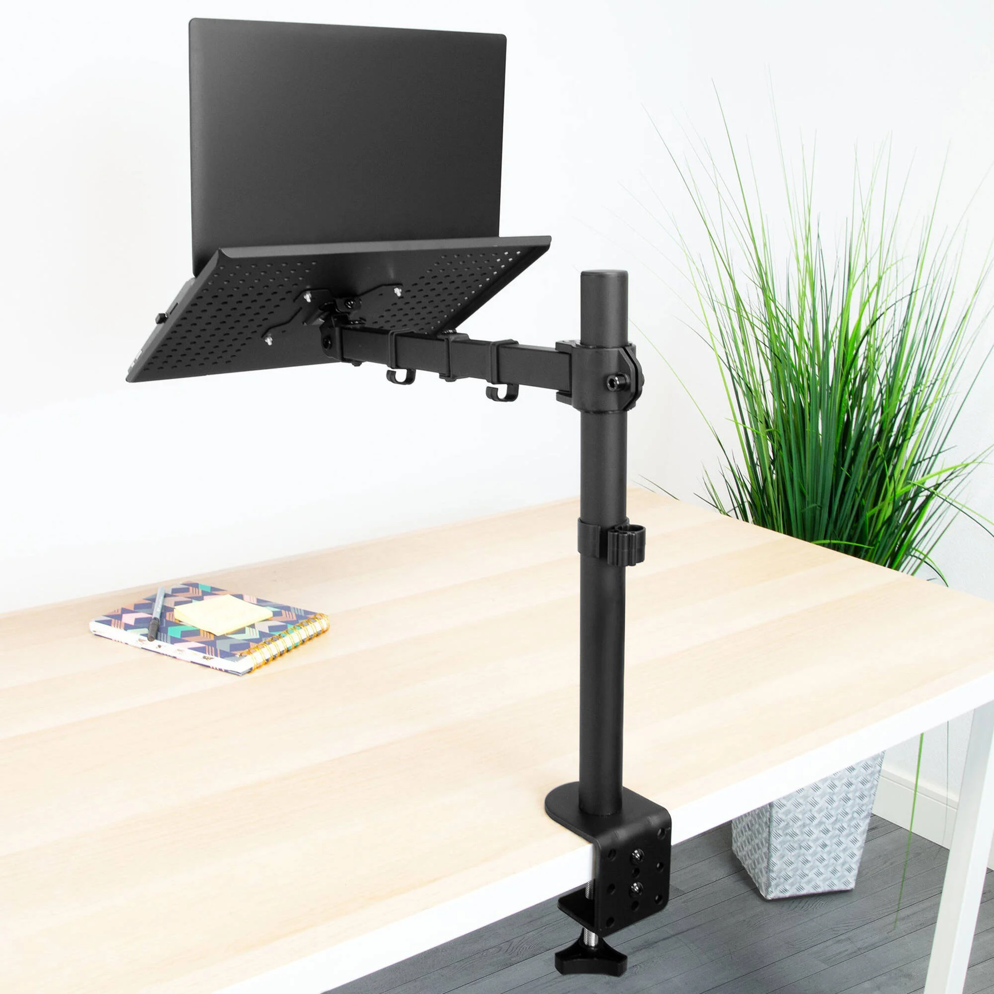 Mount-It! Height-Adjustable Laptop Notebook Desk Stand - Image 4