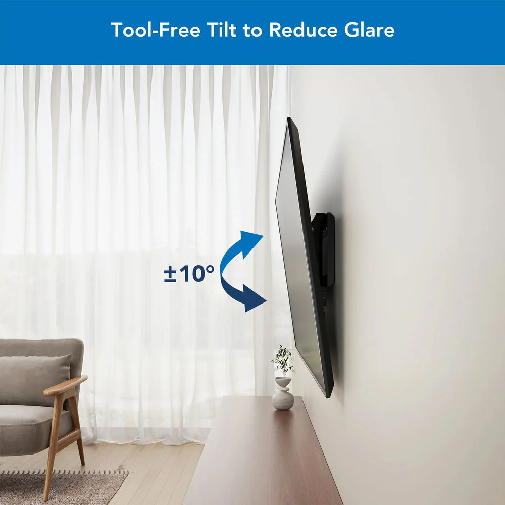 Mount-It! MI-14009 Heavy Duty XXL Tilt TV Wall Mount for 60 to 120" Displays - Image 6