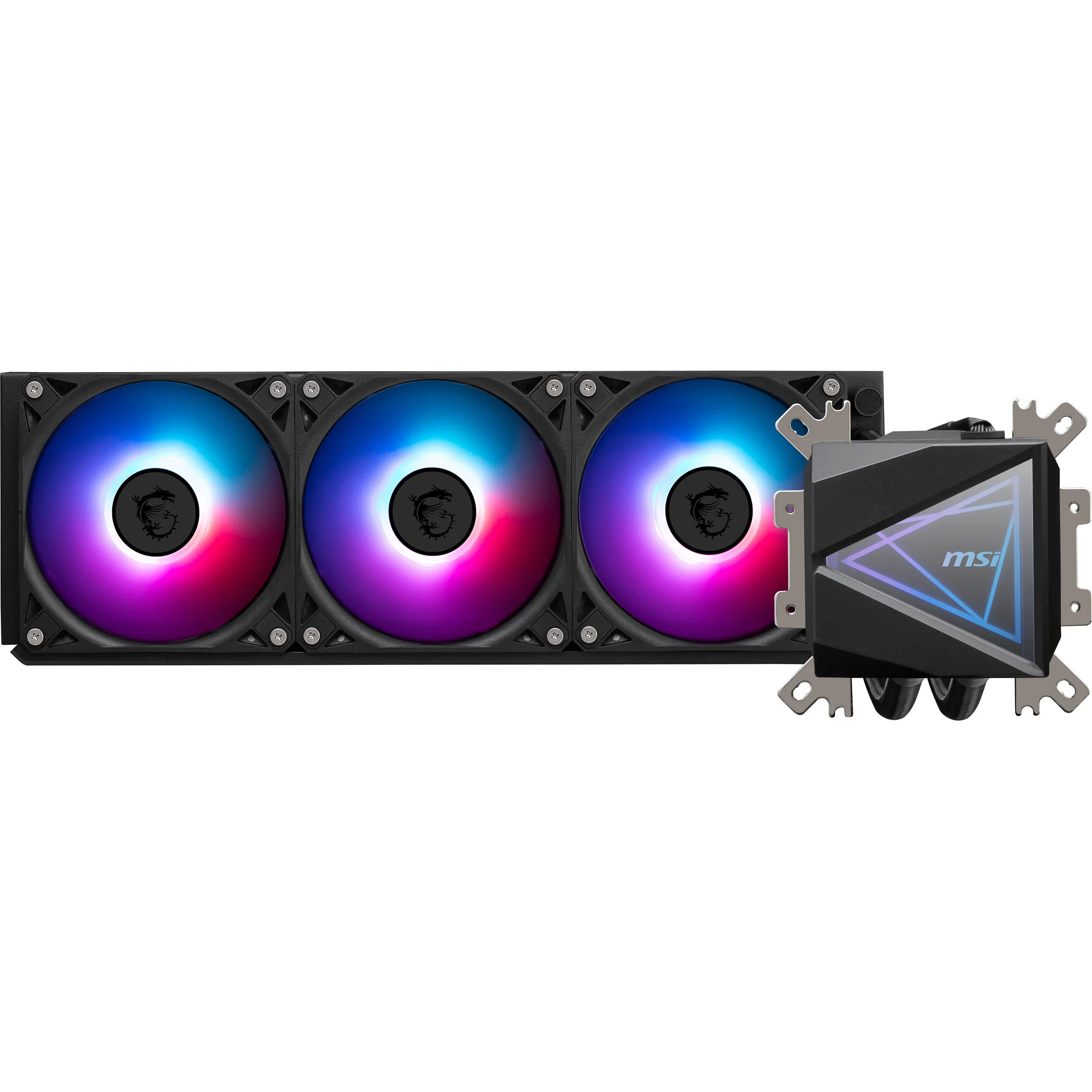 MSI MAG CORELIQUID I360 ARGB AIO Liquid CPU Cooler (Black) - Image 2