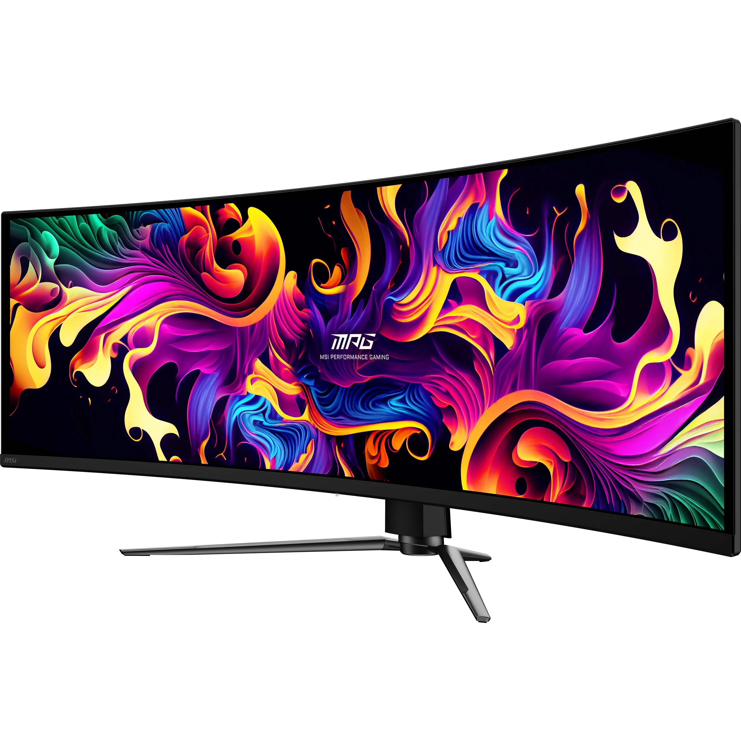 MSI MPG 491CQPX QD-OLED 49" 1440p HDR 240 Hz Curved Ultrawide Gaming Monitor - Image 3