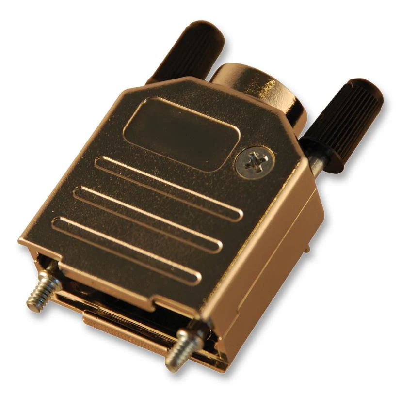 Multicomp PRO MC-DTPMK9-K MC-DTPMK9-K D Sub Backshell Dtpmk DE 180° ABS (Acrylonitrile Butadiene Styrene) Body