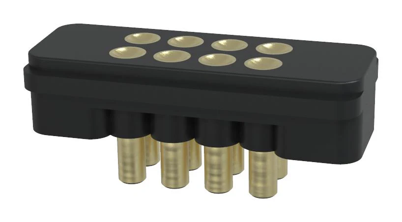 Multicomp PRO MP011983 MP011983 Magnetic Connector 8 Contacts Receptacle Straight 2 mm 1 A New - Image 2