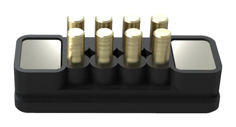 Multicomp PRO MP011983 MP011983 Magnetic Connector 8 Contacts Receptacle Straight 2 mm 1 A New - Image 3
