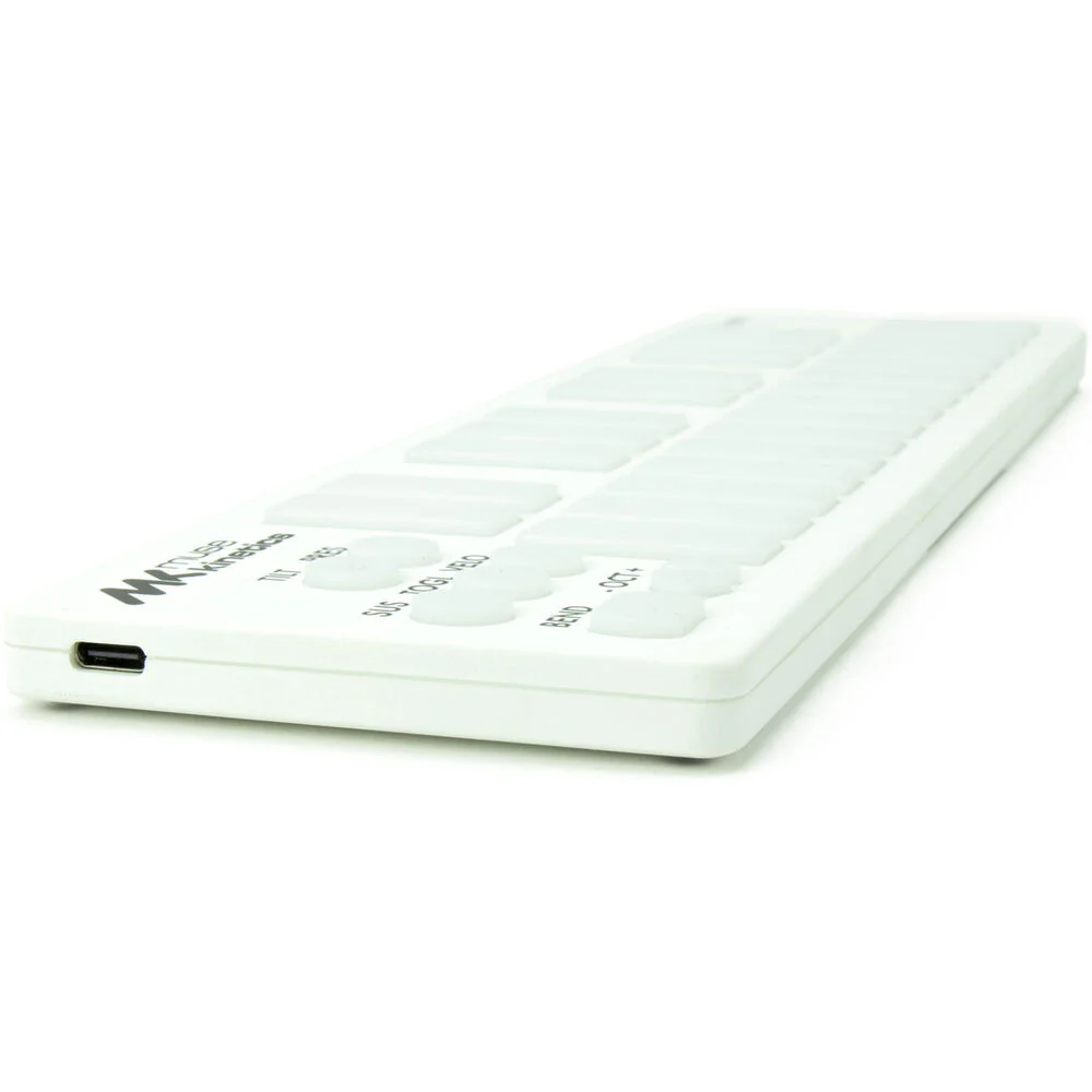 Muse Kinetics K-Board-C Ultracompact USB MIDI Keyboard Controller (Snow) - Image 3