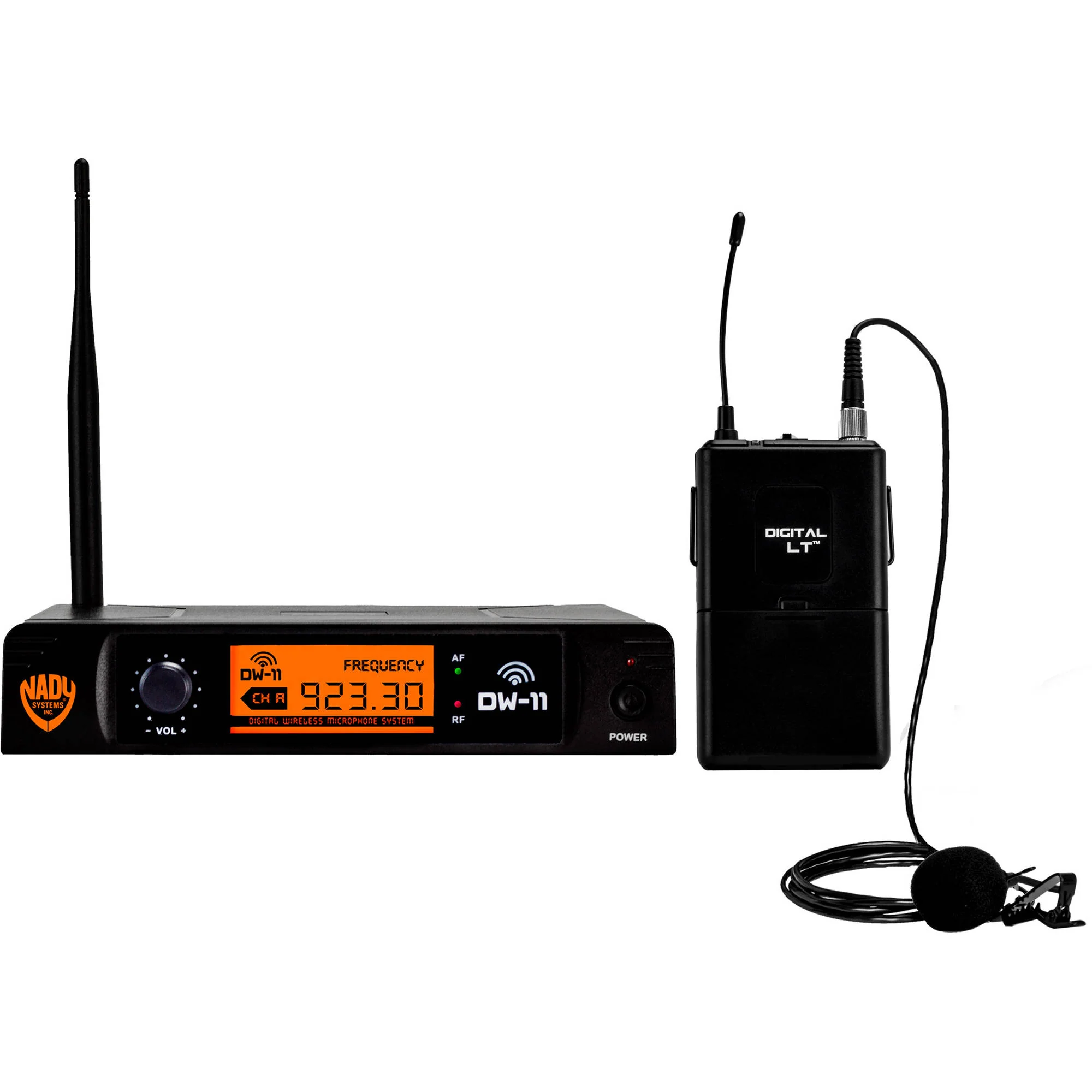 Nady DW-11 LT Digital Wireless Microphone System (Lapel Mic) - Image 2