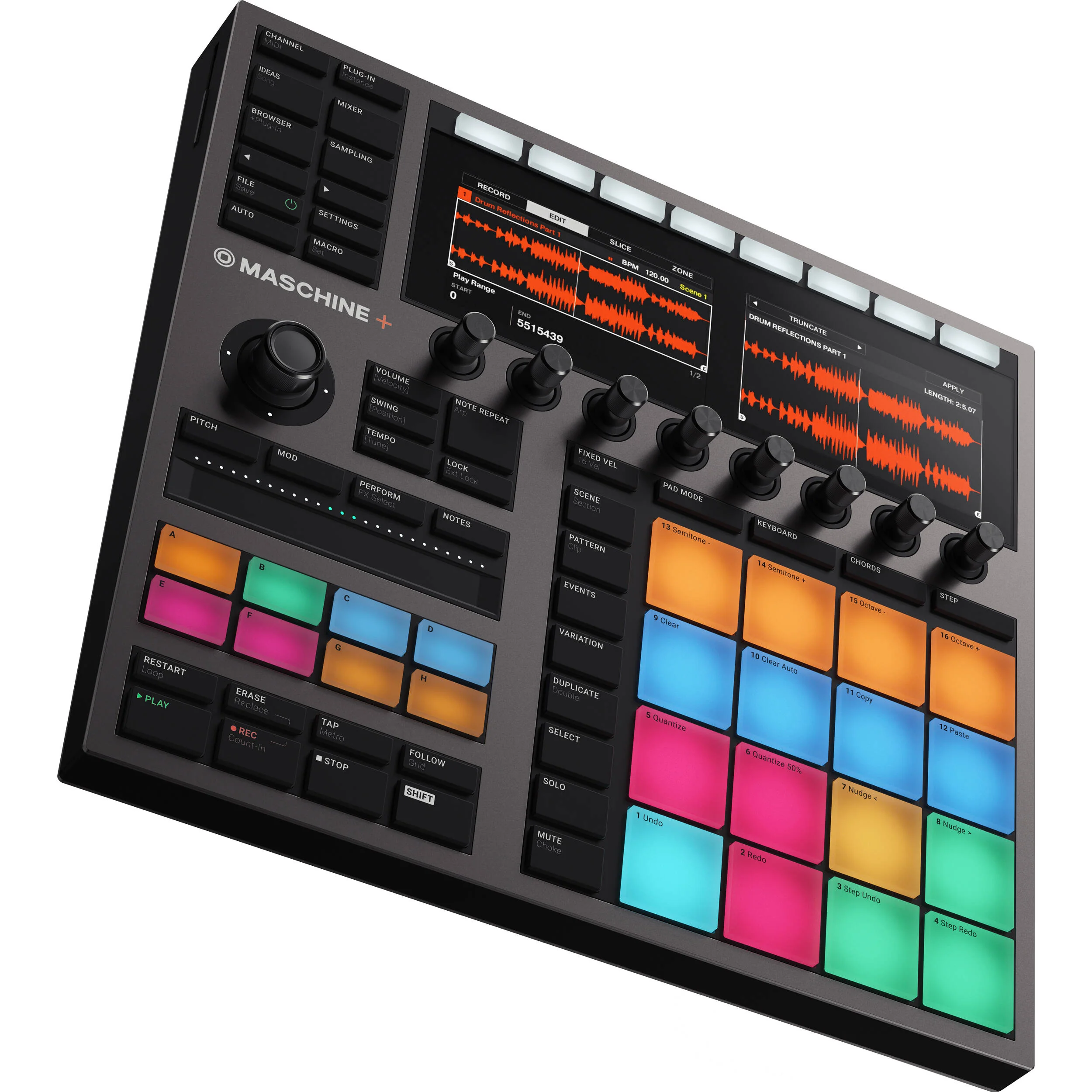 Native Instruments MASCHINE+ Standalone Production and Performance Instrument - Image 6