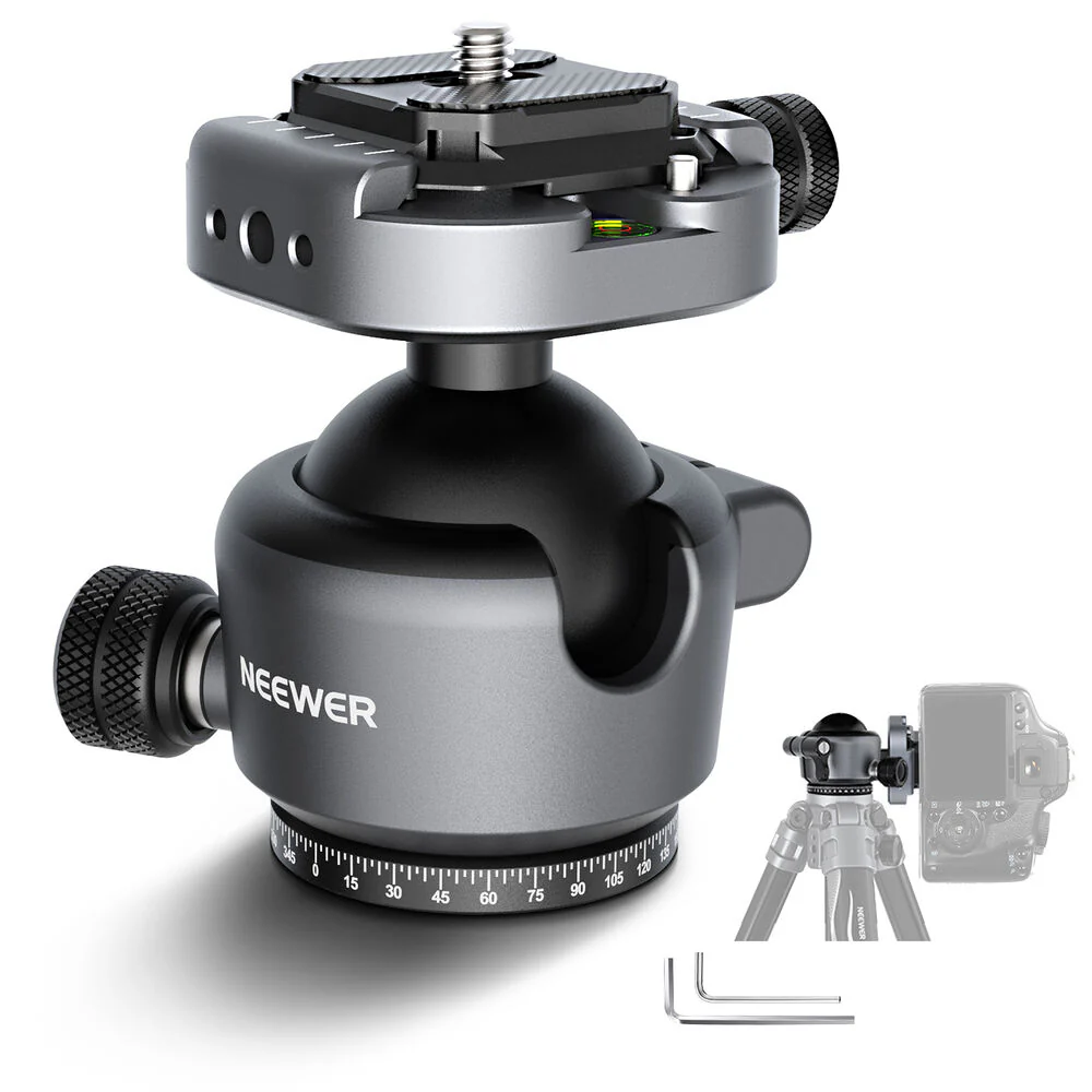 Neewer GM41 Low Profile Tripod Ball Head - Image 2