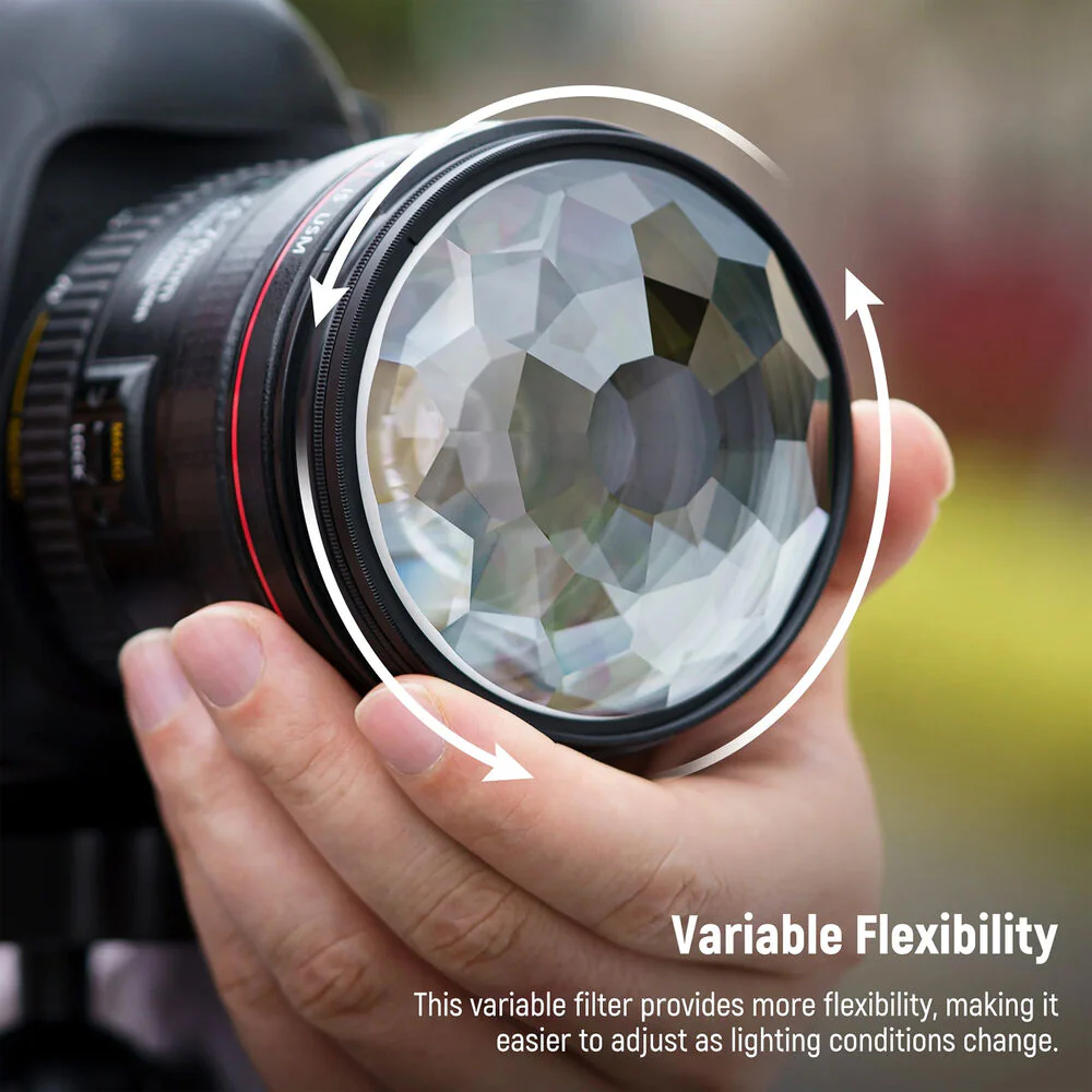 Neewer Kaleidoscope Prism Lens Filter (77mm) - Image 5