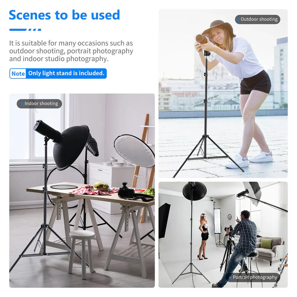Neewer Photography Light Stand (6.23', 2-Pack) - Image 5