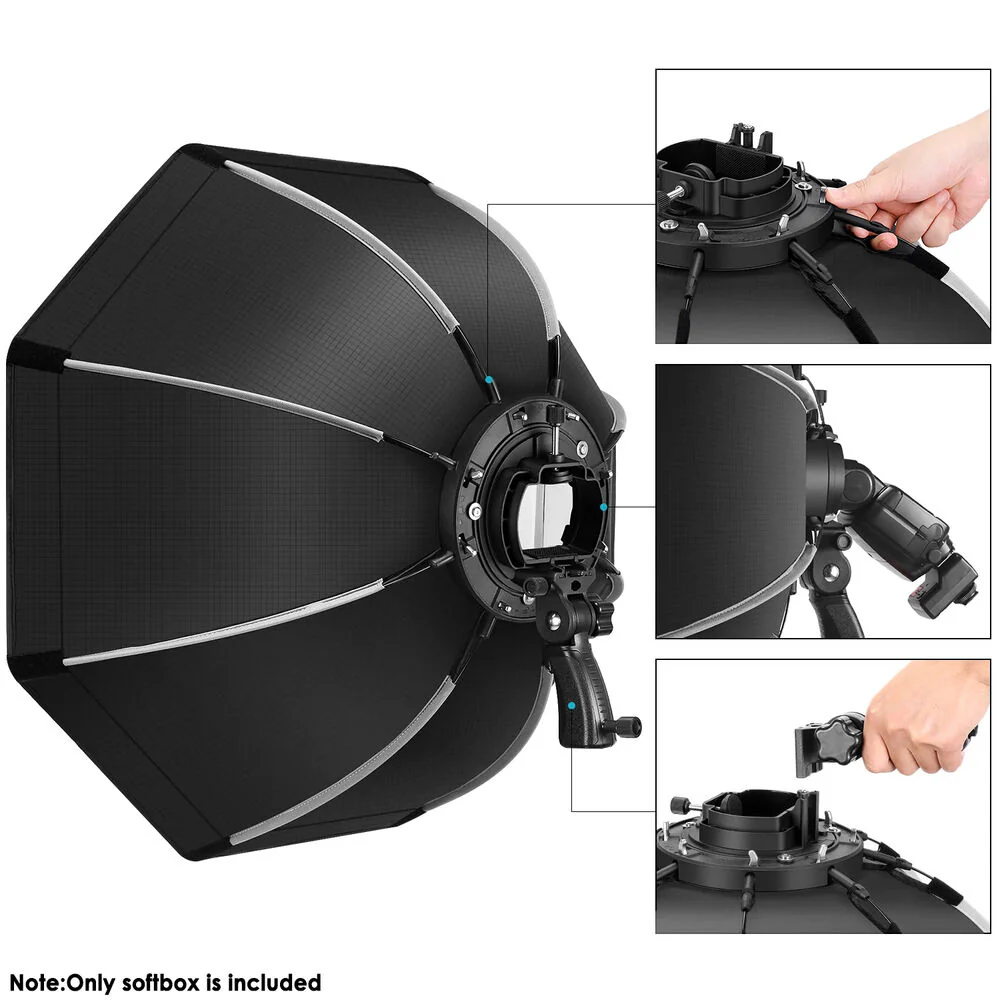 Neewer Rapid Octagonal Softbox for Flash (25.6") - Image 4