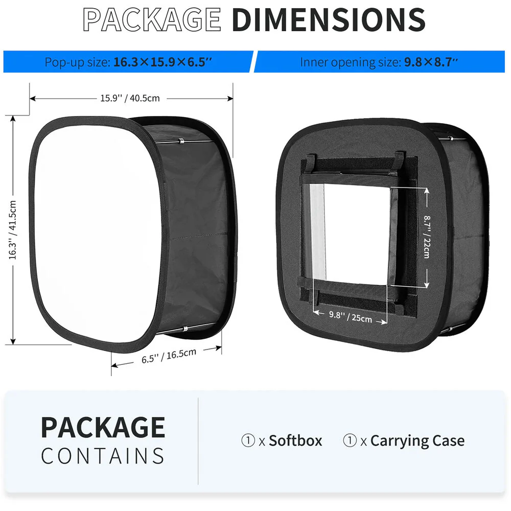 Neewer Softbox for 660 LED Light (1/2 Diffusion) - Image 3
