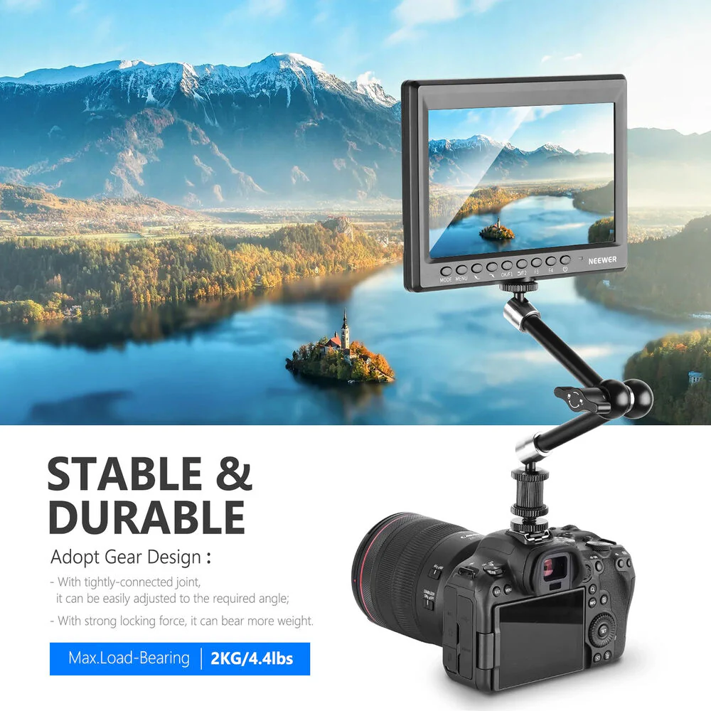 Neewer ST20 Magic Arm with Super Clamp (11") - Image 4