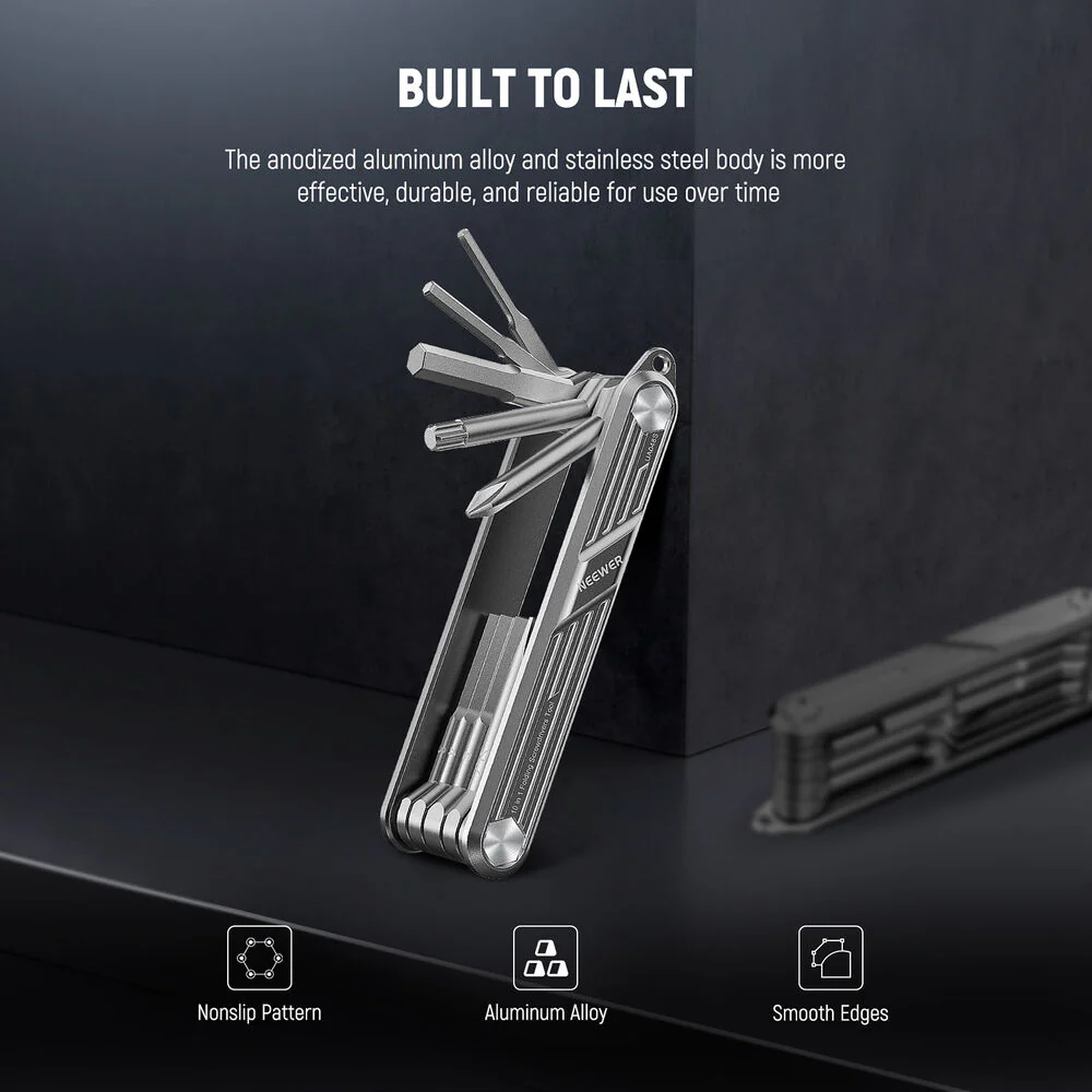 Neewer UA048S 10-in-1 Folding Tool Kit - Image 5